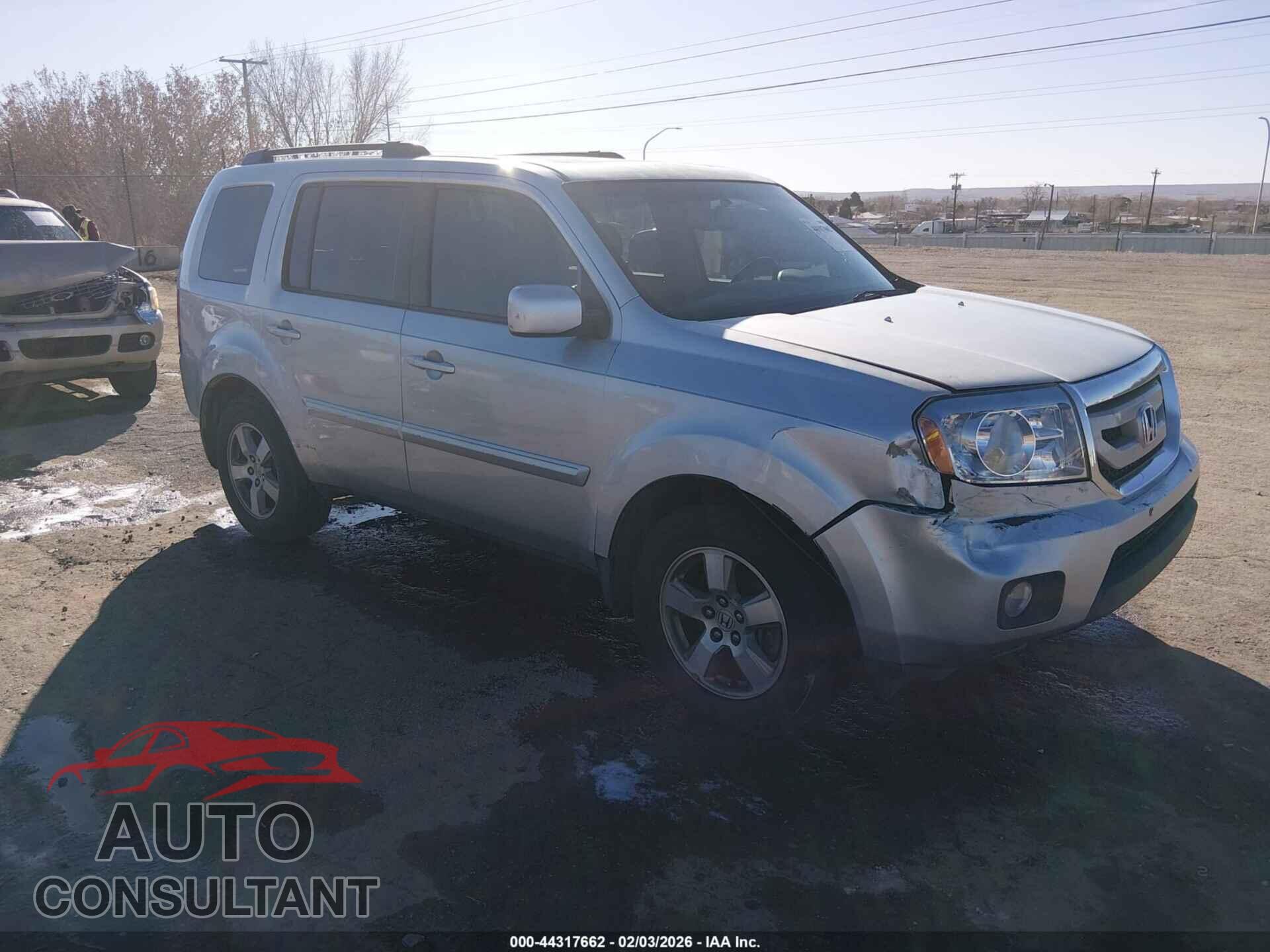 HONDA PILOT 2009 - 5FNYF38659B007746