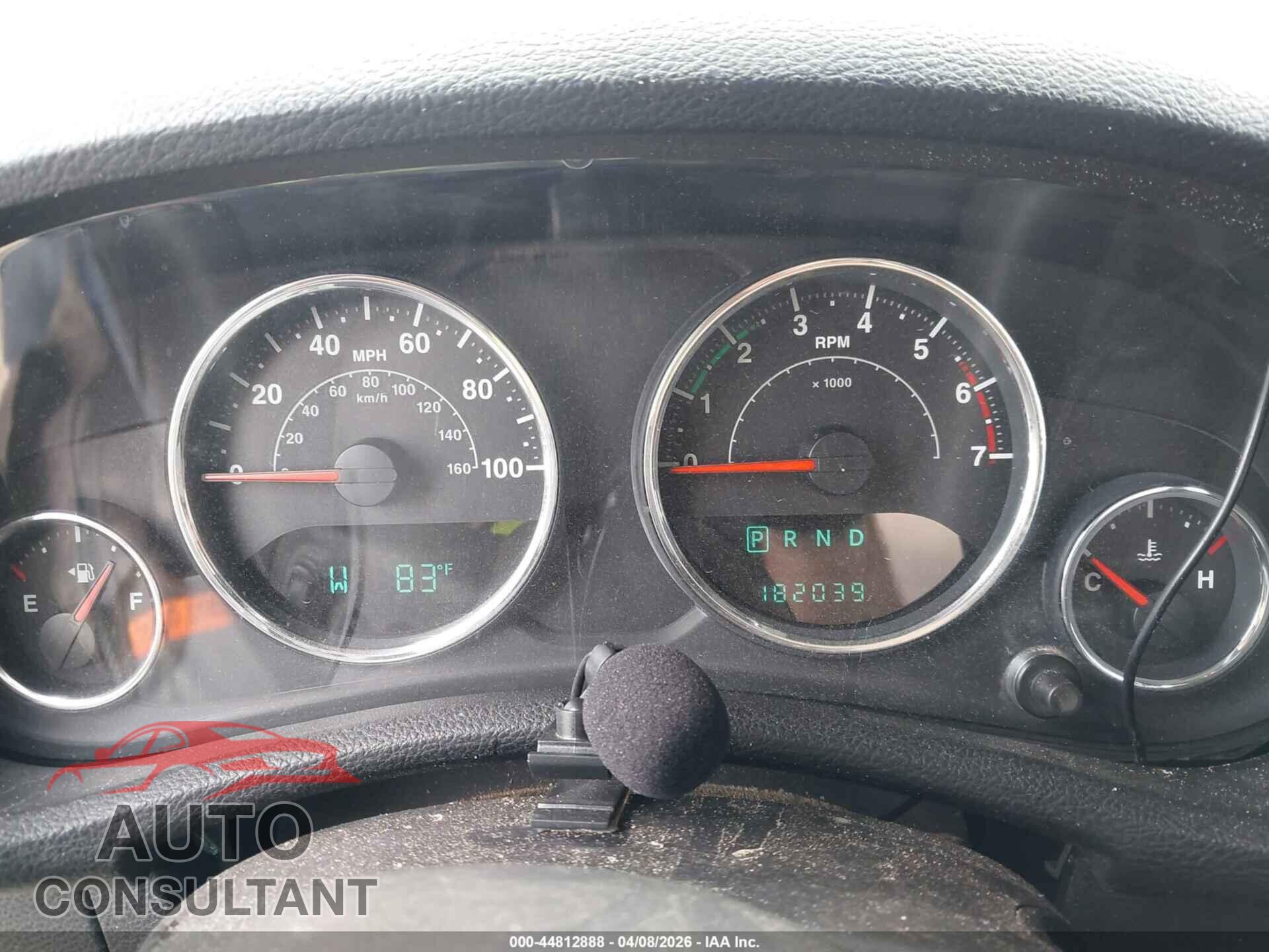 JEEP WRANGLER 2011 - 1J4AA2D11BL583738
