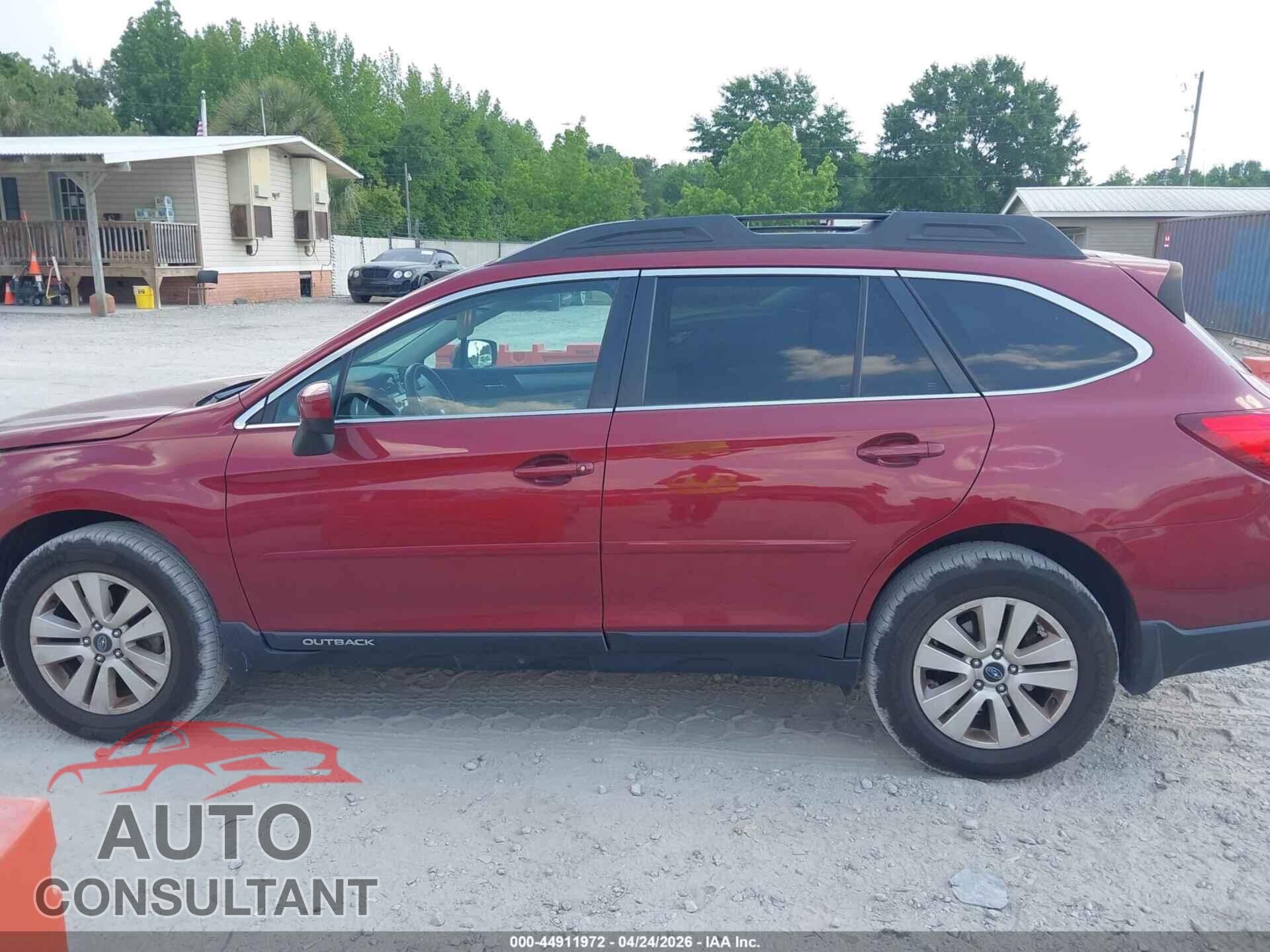 SUBARU OUTBACK 2016 - 4S4BSBDC7G3243652