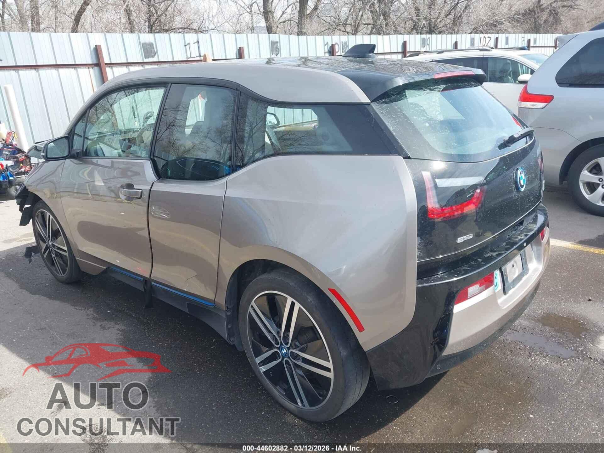 BMW I3 2015 - WBY1Z4C58FV278762
