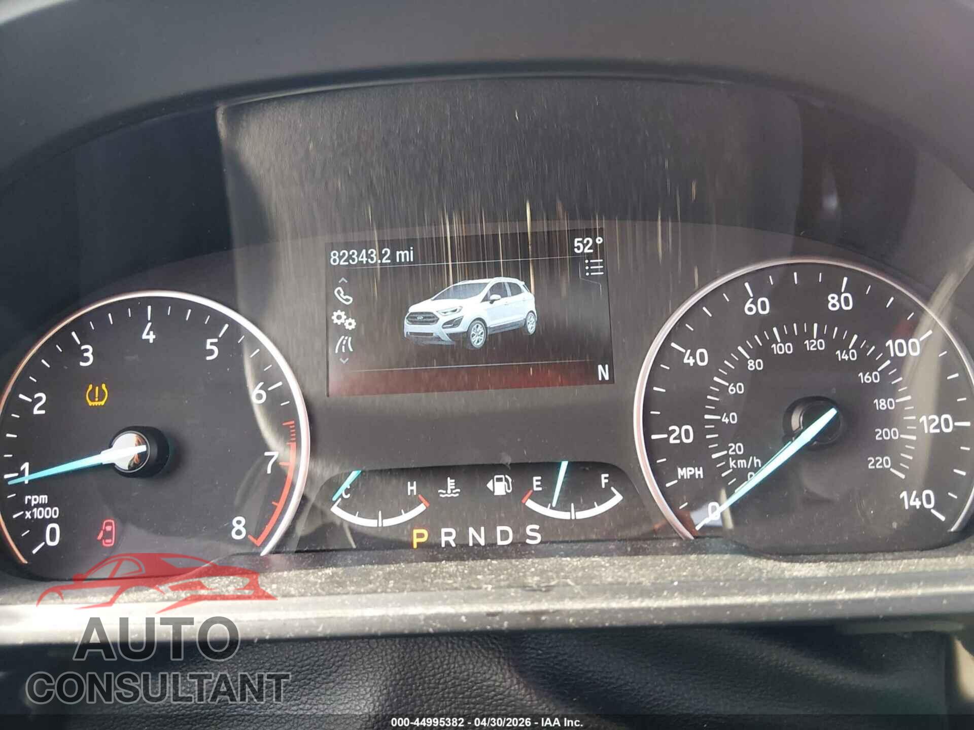 FORD ECOSPORT 2019 - MAJ6S3KL1KC296540