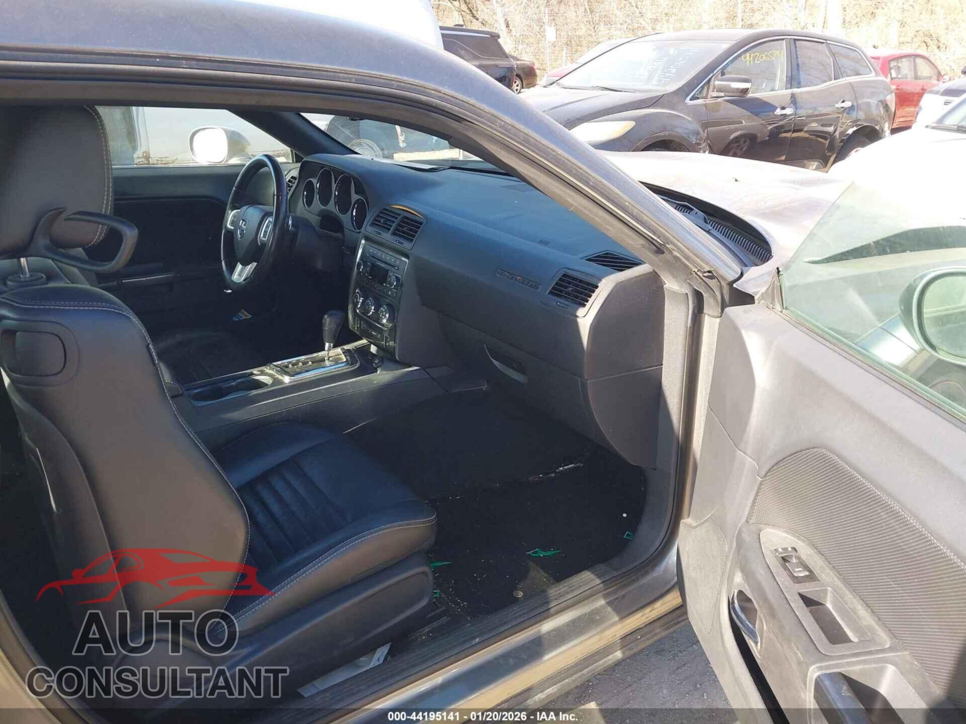 DODGE CHALLENGER 2012 - 2C3CDYAG2CH262392