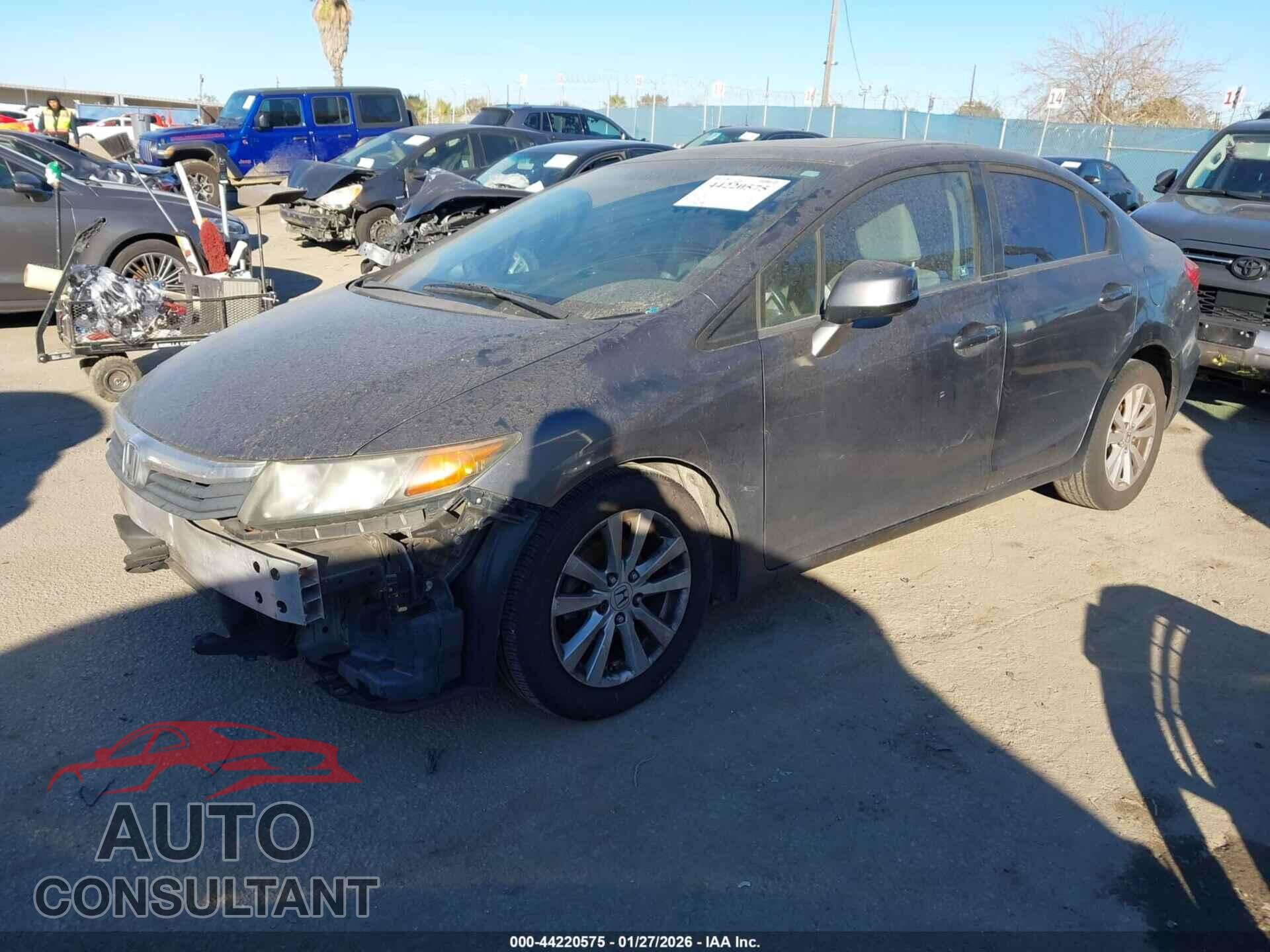 HONDA CIVIC 2012 - 2HGFB2F80CH332874
