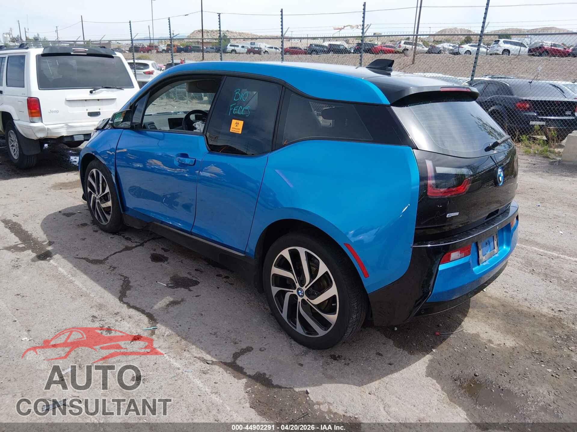 BMW I3 2017 - WBY1Z6C53HV548057