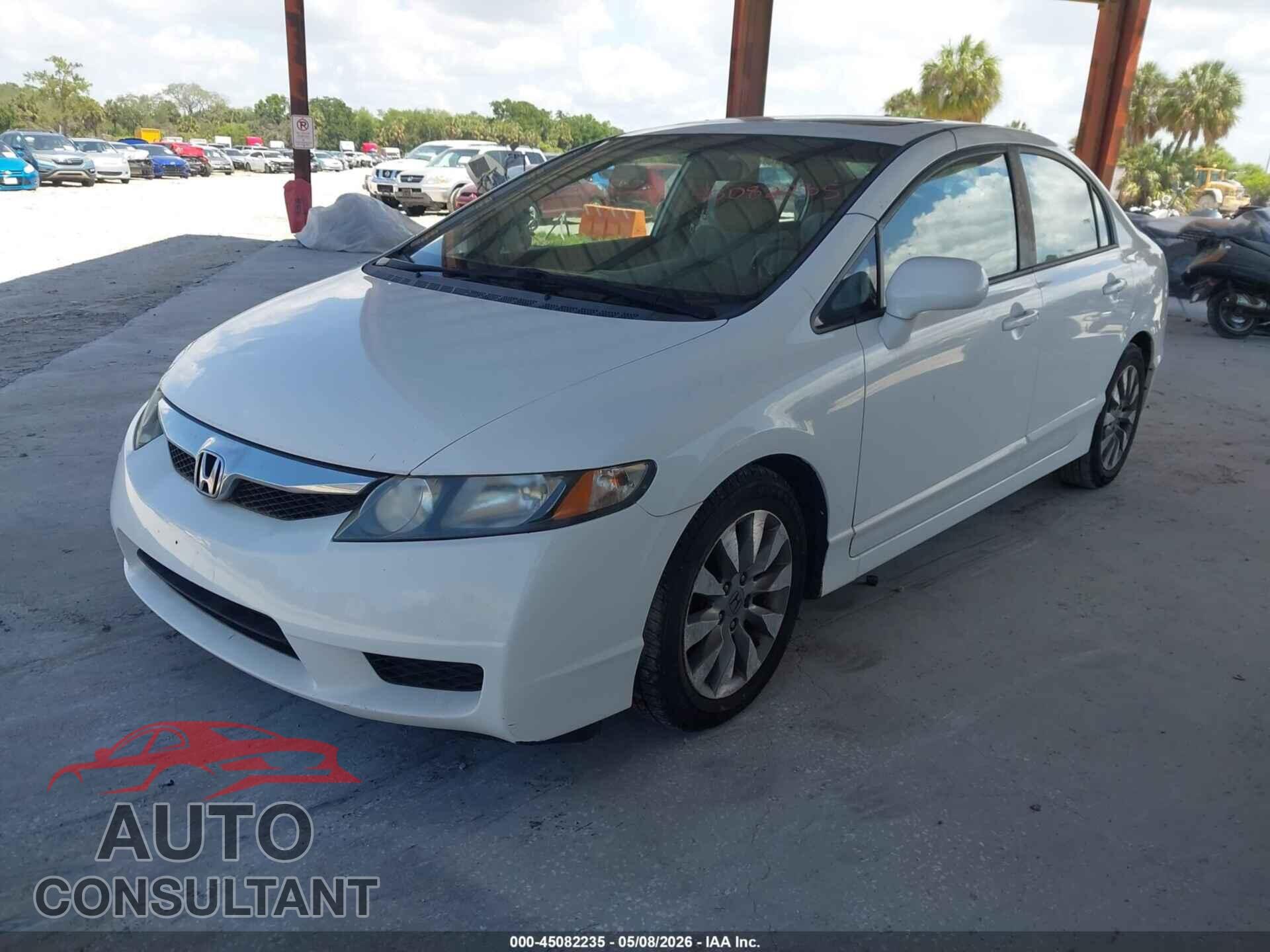 HONDA CIVIC 2010 - 19XFA1F85AE076512