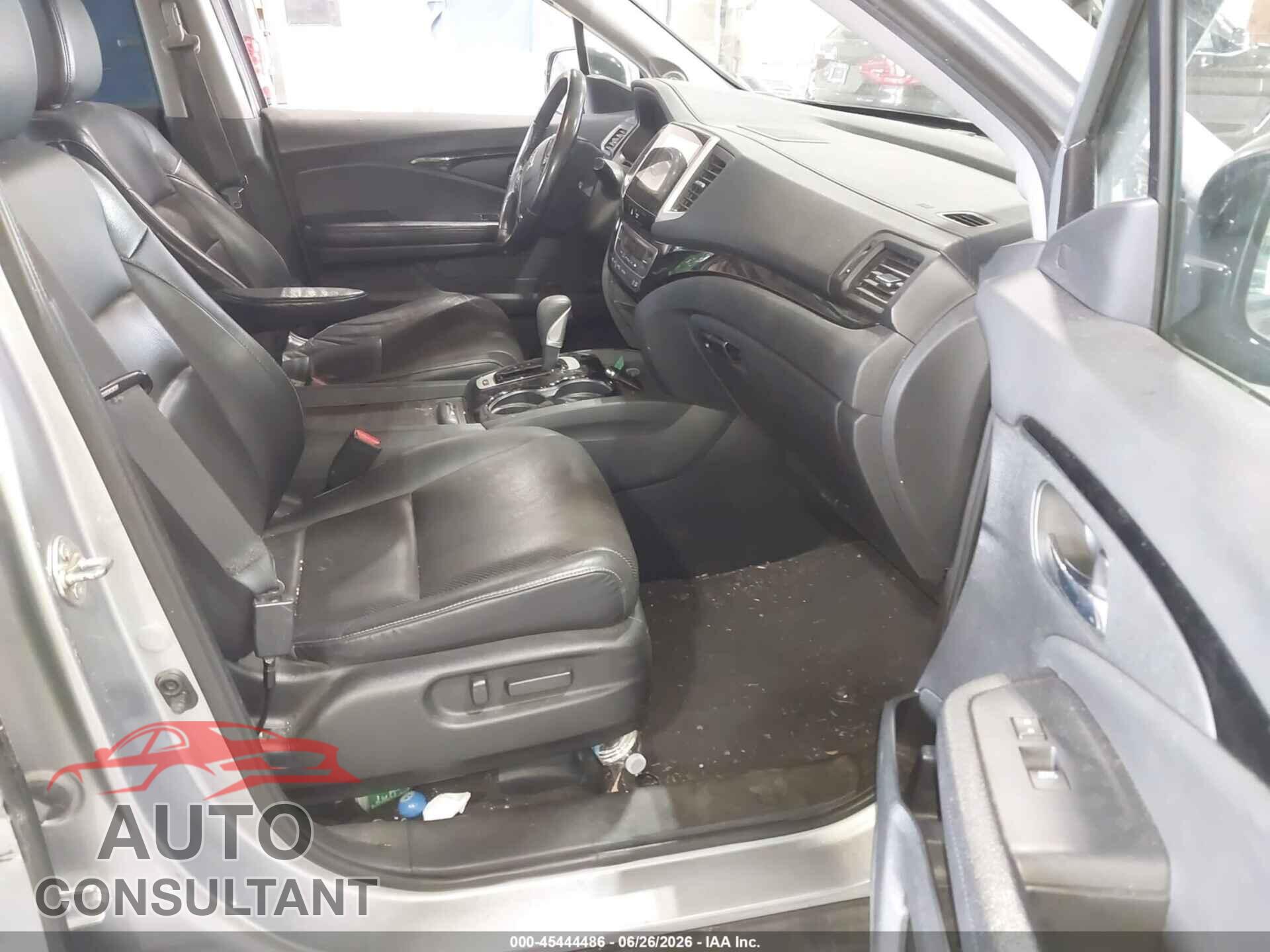 HONDA RIDGELINE 2017 - 5FPYK3F77HB024495