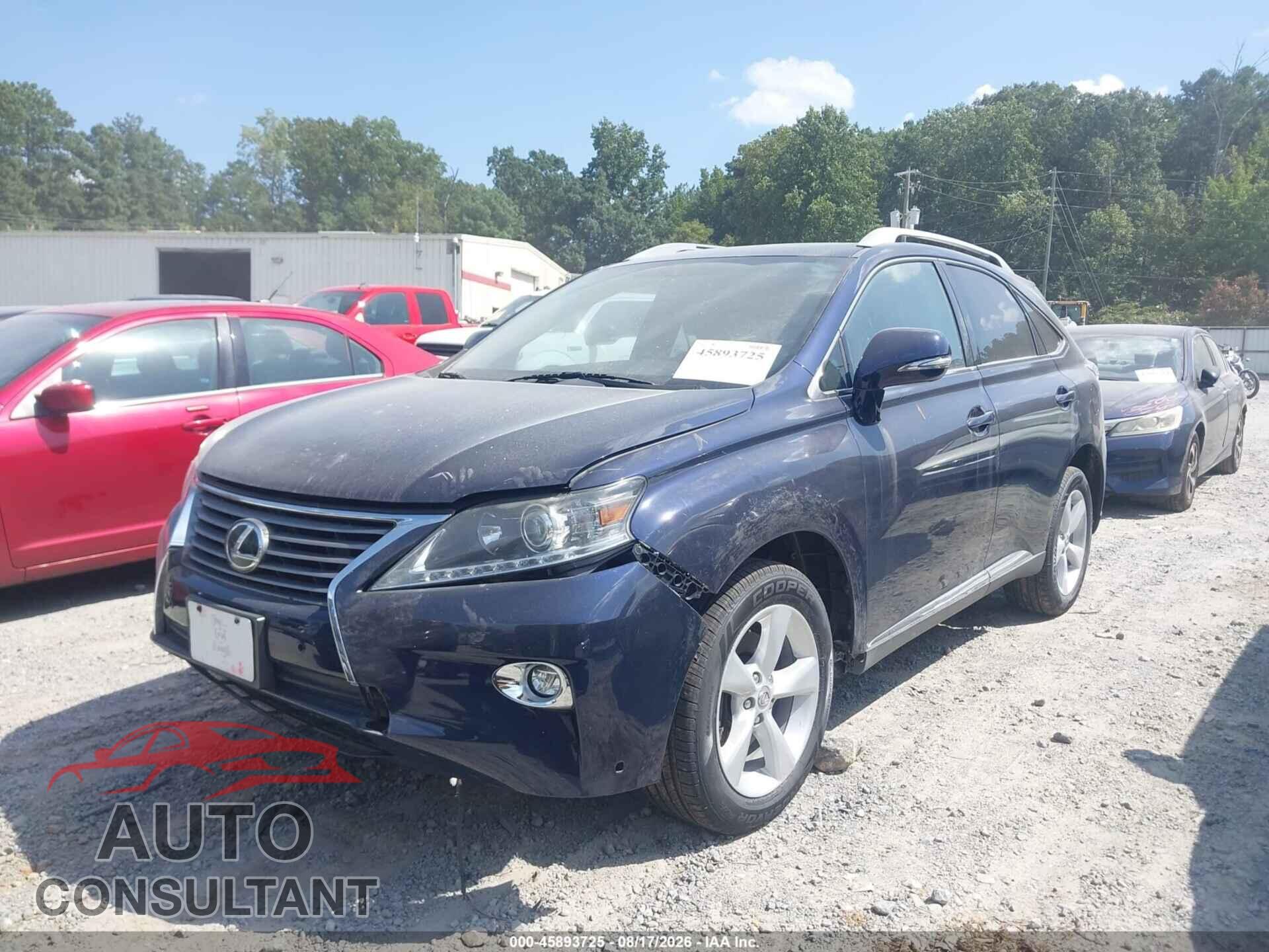LEXUS RX 350 2015 - 2T2BK1BA4FC329051