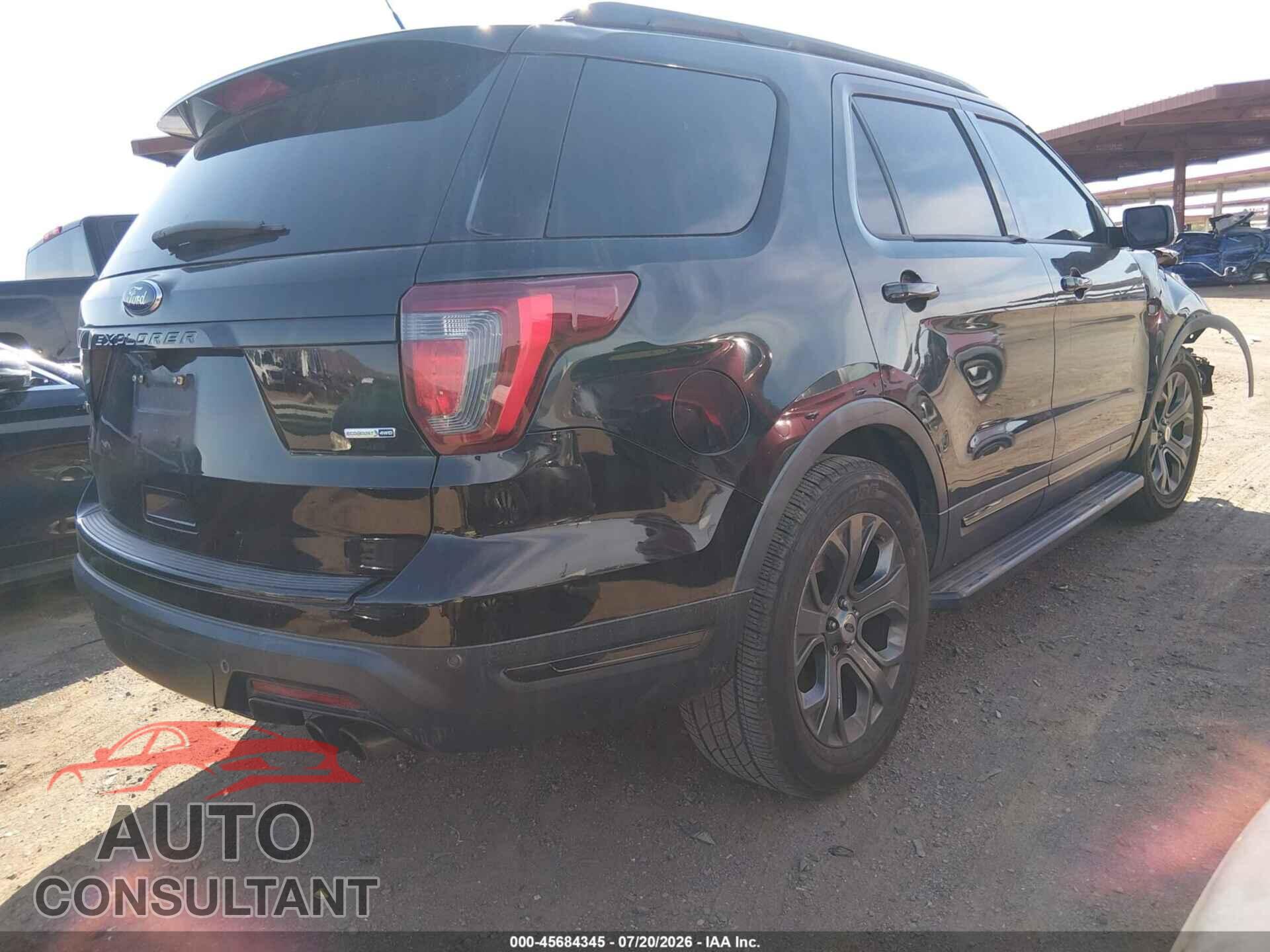FORD EXPLORER 2018 - 1FM5K8GT8JGB56905