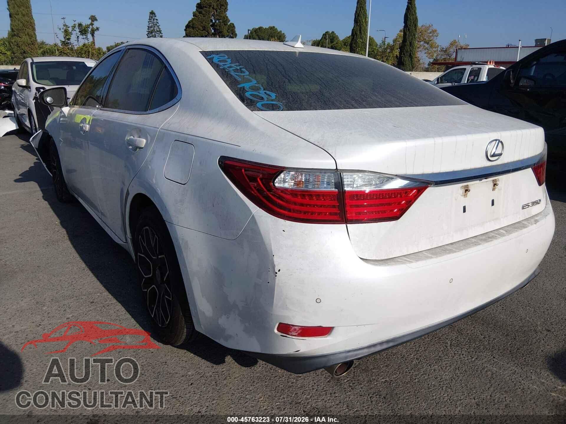 LEXUS ES 350 2013 - JTHBK1GG8D2029542