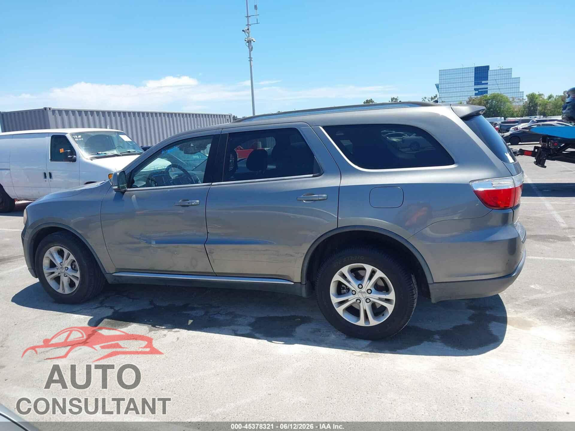 DODGE DURANGO 2012 - 1C4RDJDG8CC247651
