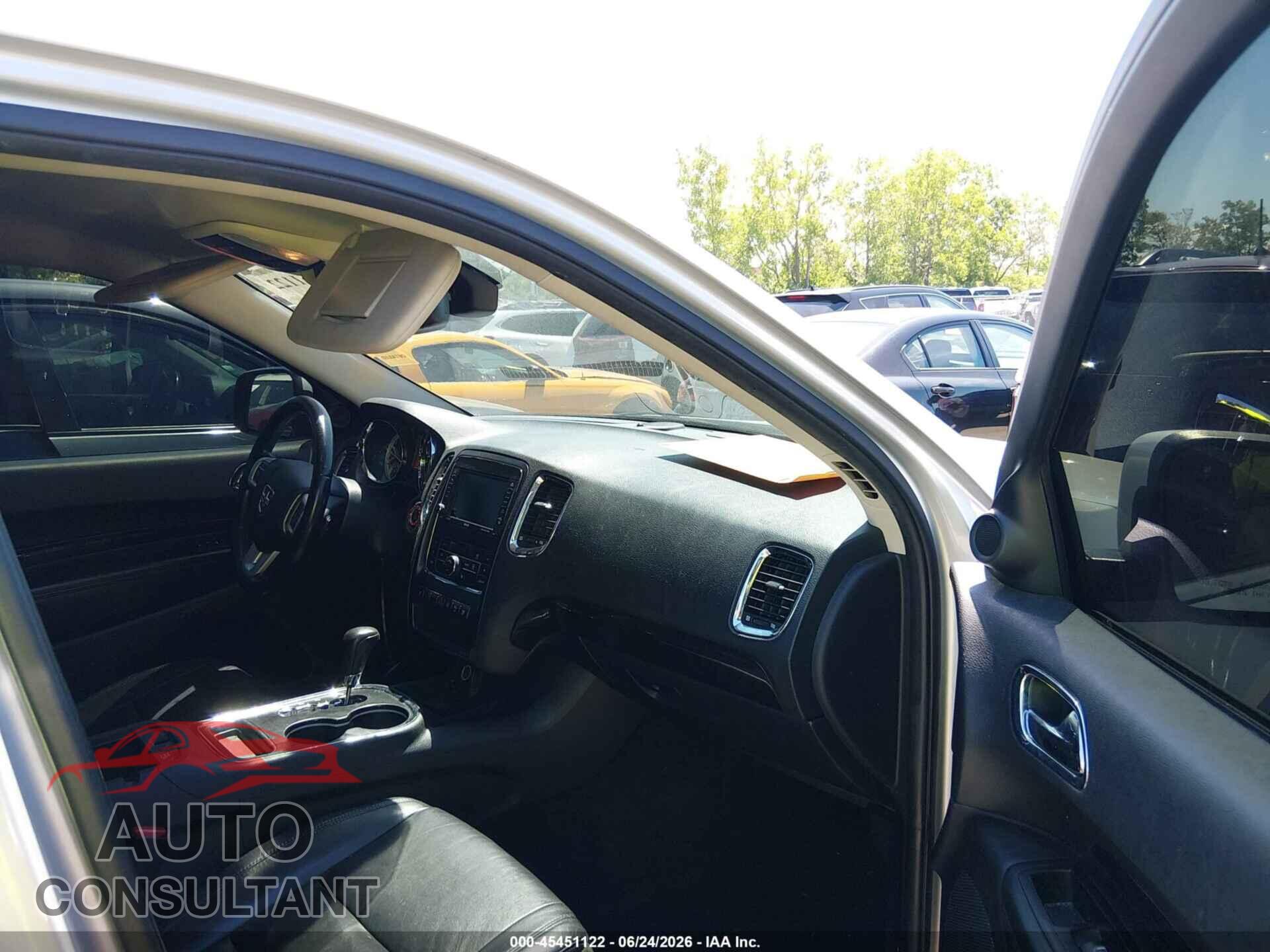 DODGE DURANGO 2012 - 1C4RDJDG5CC181141