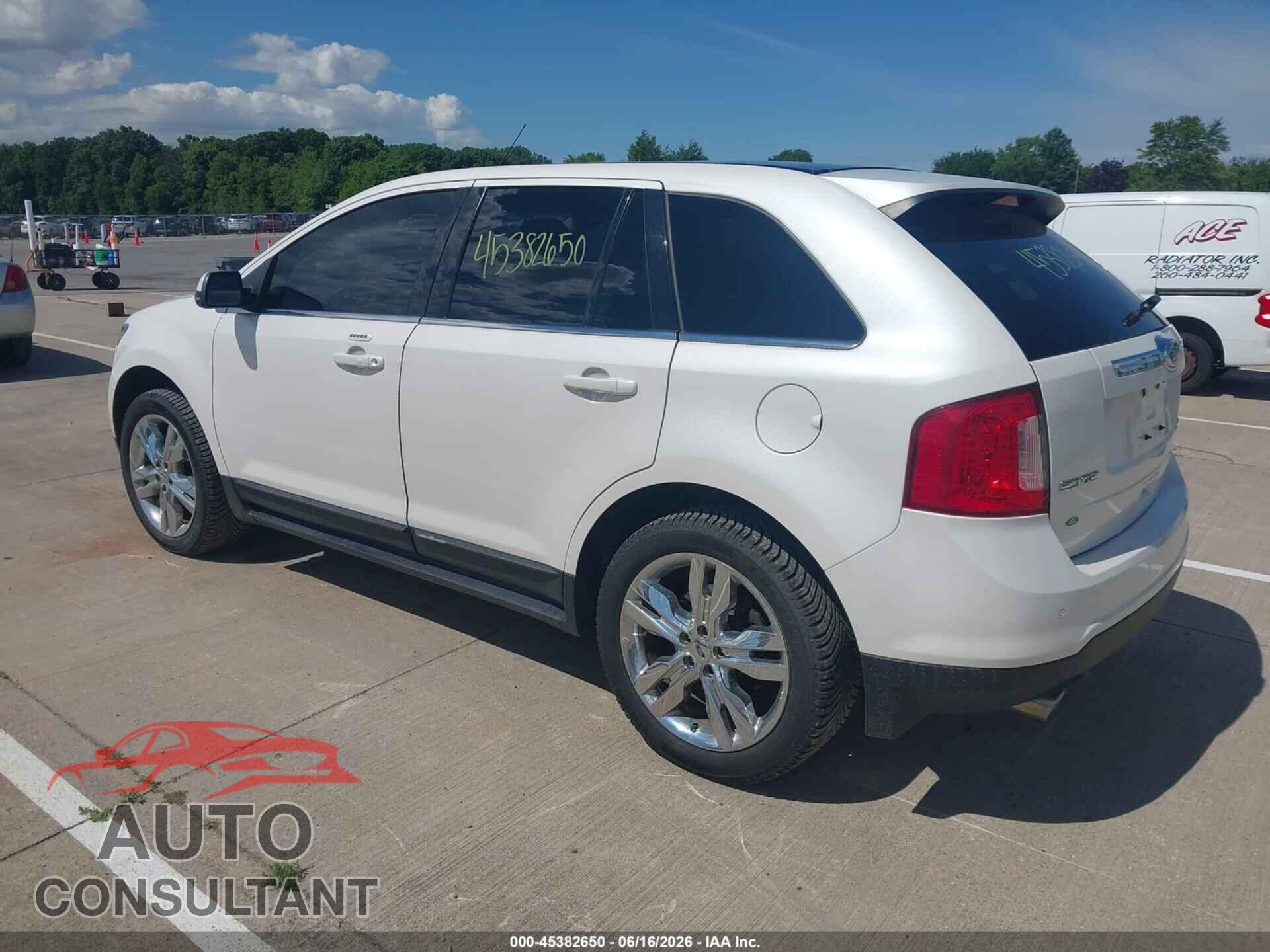 FORD EDGE 2012 - 2FMDK3K96CBA52644