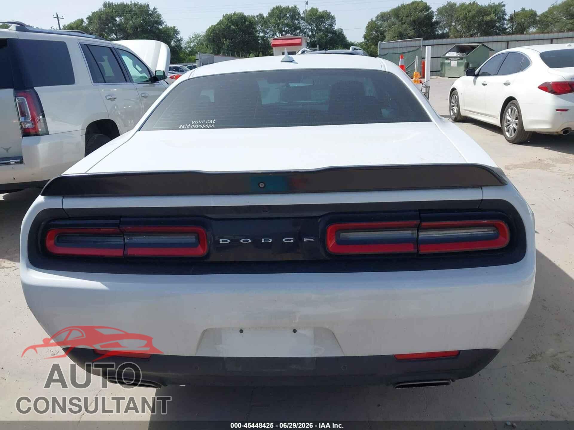 DODGE CHALLENGER 2015 - 2C3CDZAG4FH761527