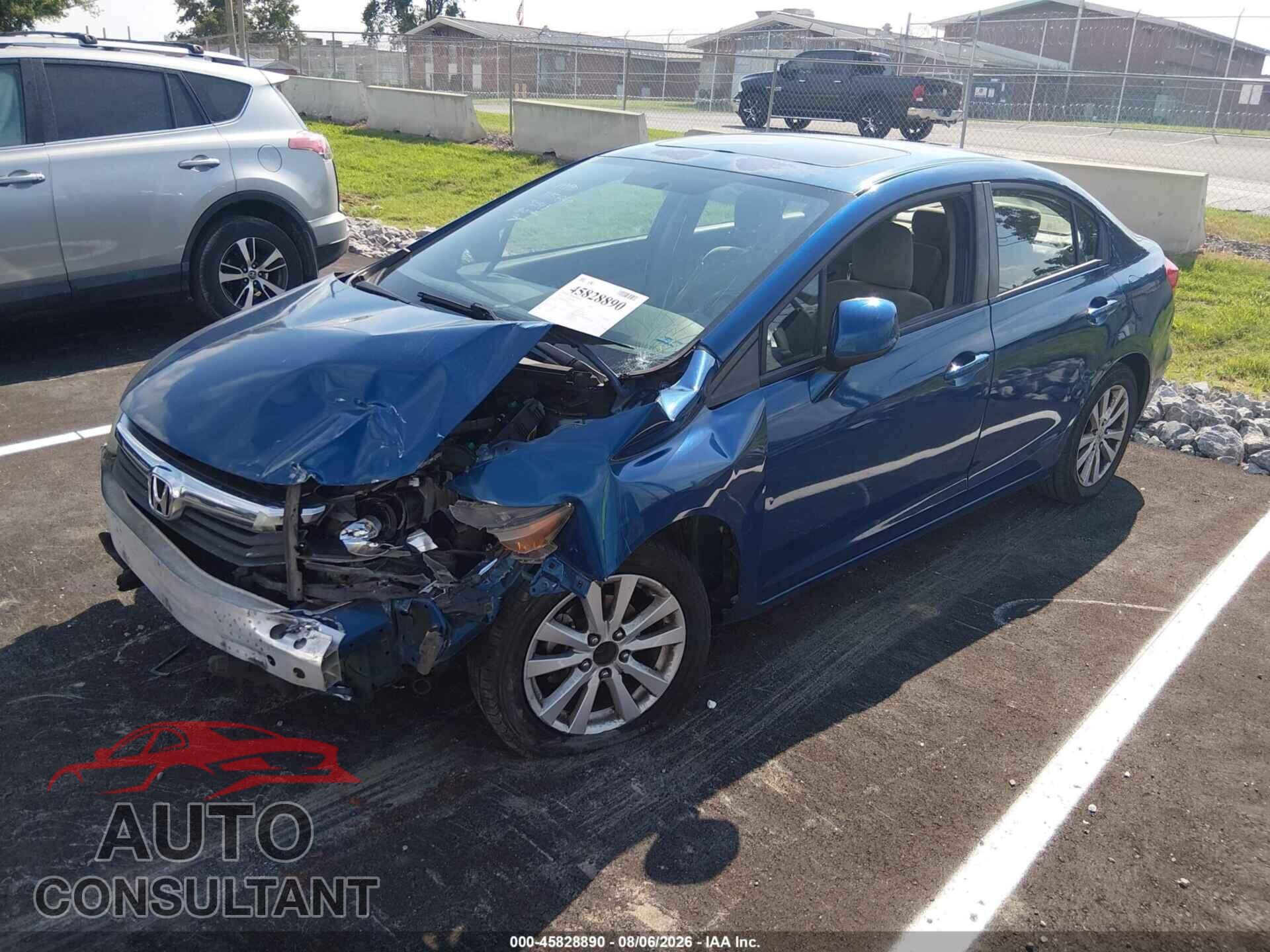 HONDA CIVIC 2012 - 2HGFB2F84CH532513