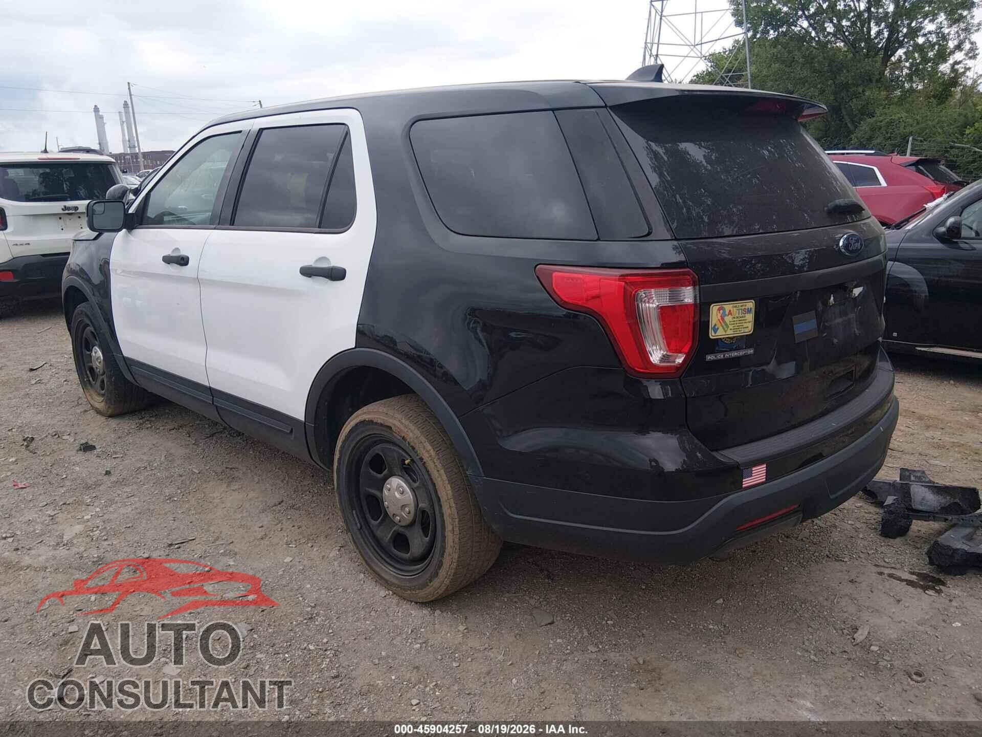FORD POLICE INTERCEPTOR UTILITY 2018 - 1FM5K8AR0JGB59133