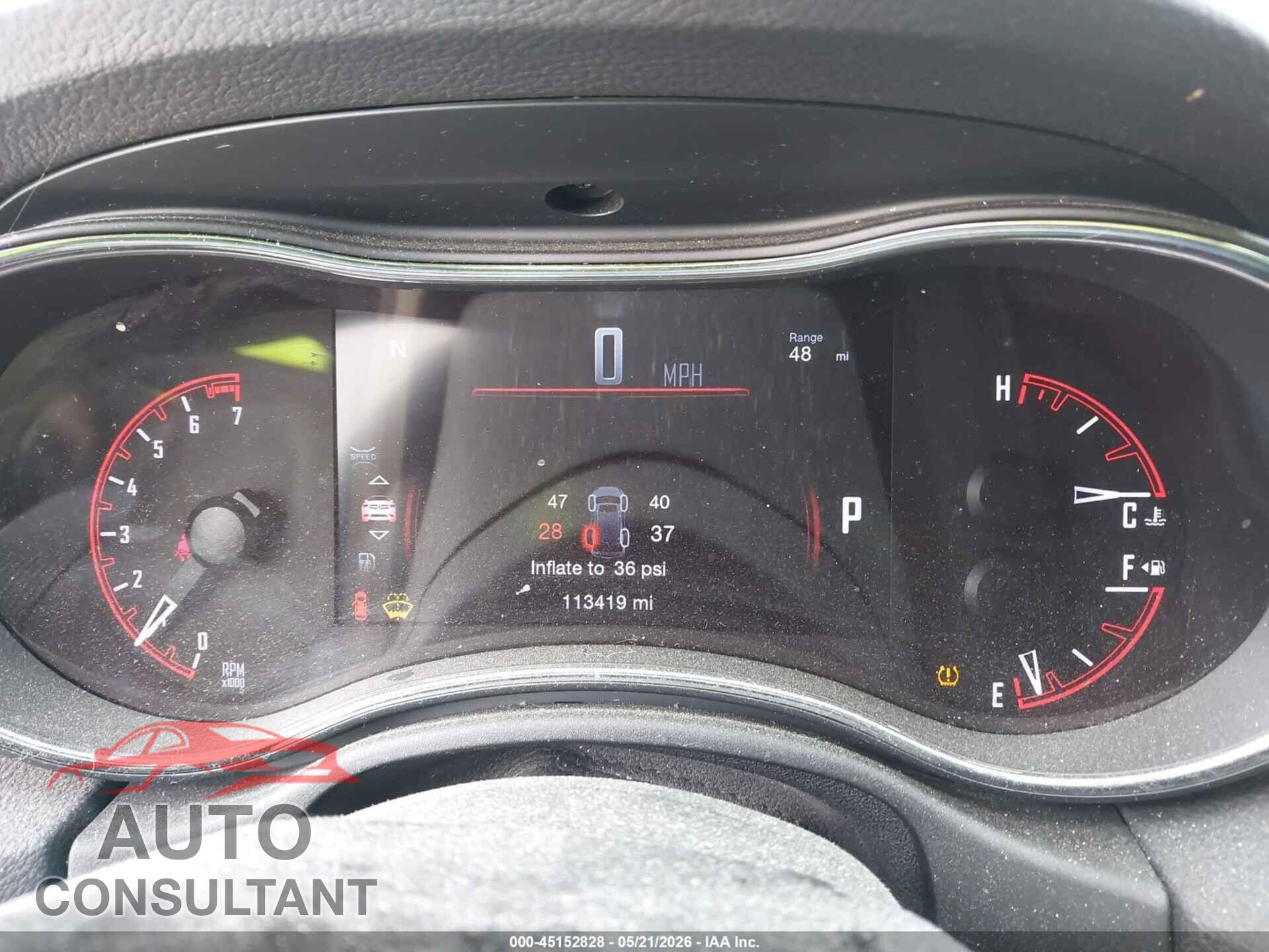 DODGE DURANGO 2017 - 1C4RDJDG1HC797085
