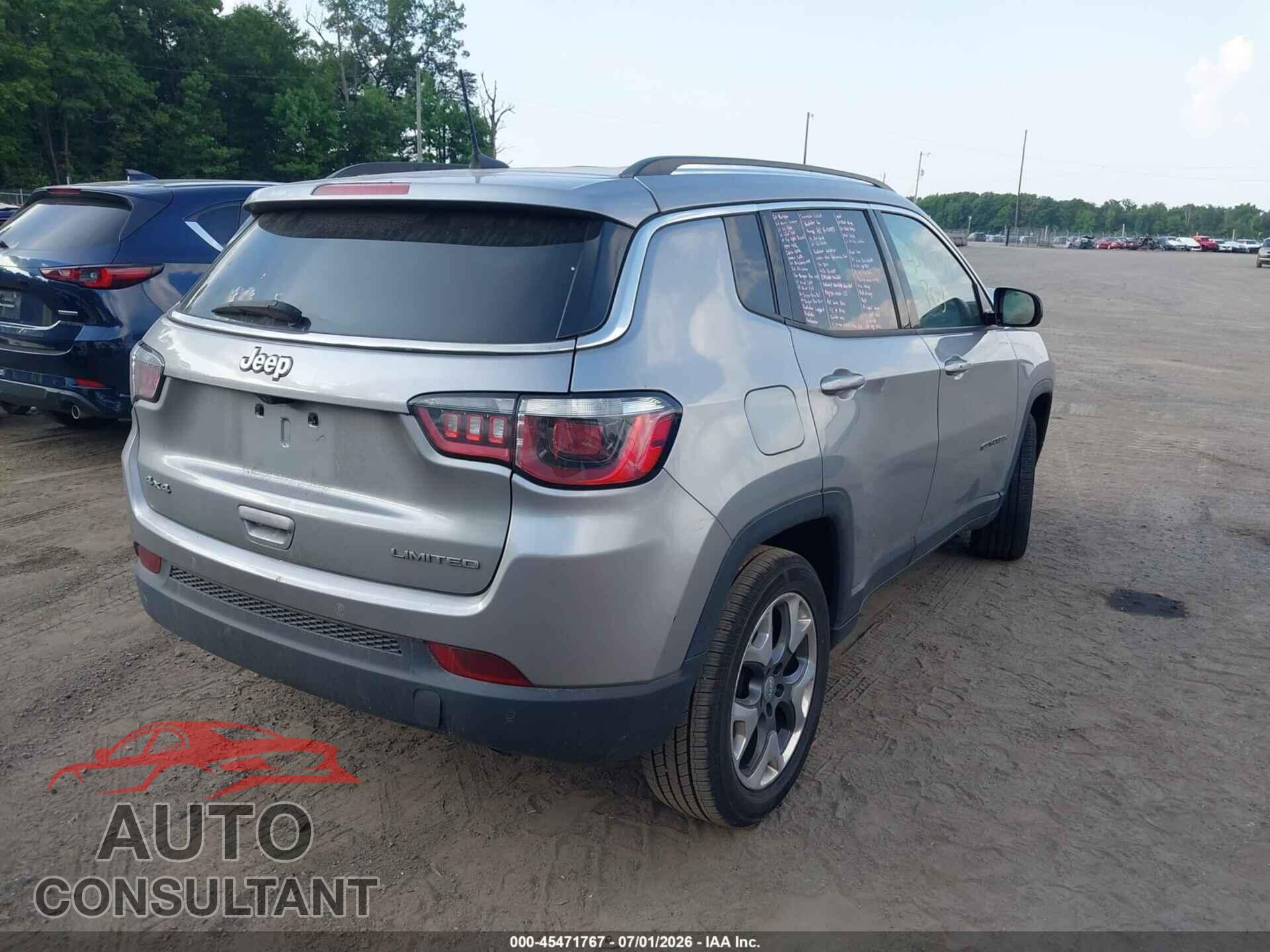 JEEP COMPASS 2017 - 3C4NJDCB1HT611032