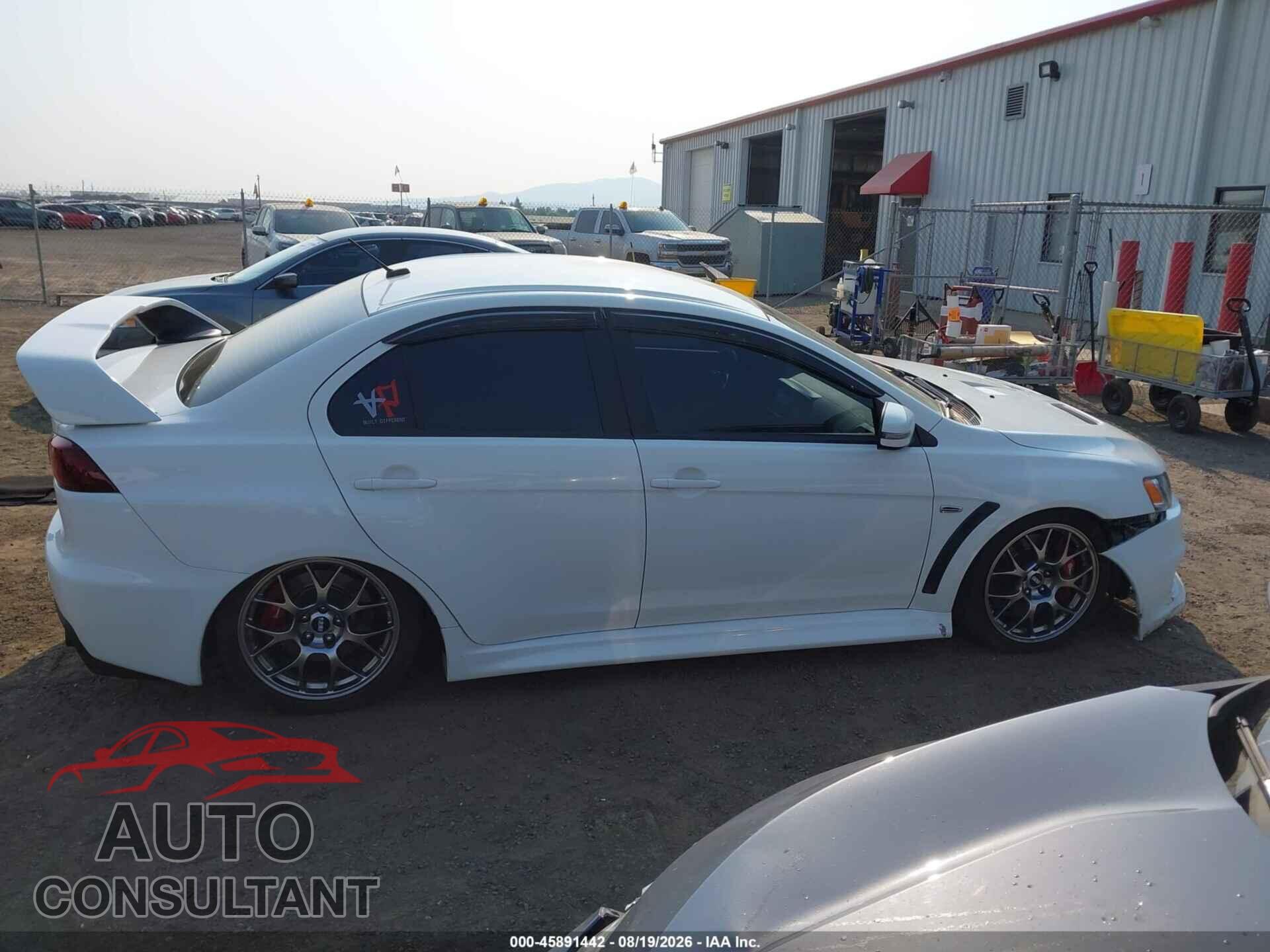 MITSUBISHI LANCER EVOLUTION 2015 - JA32W8FV2FU603959