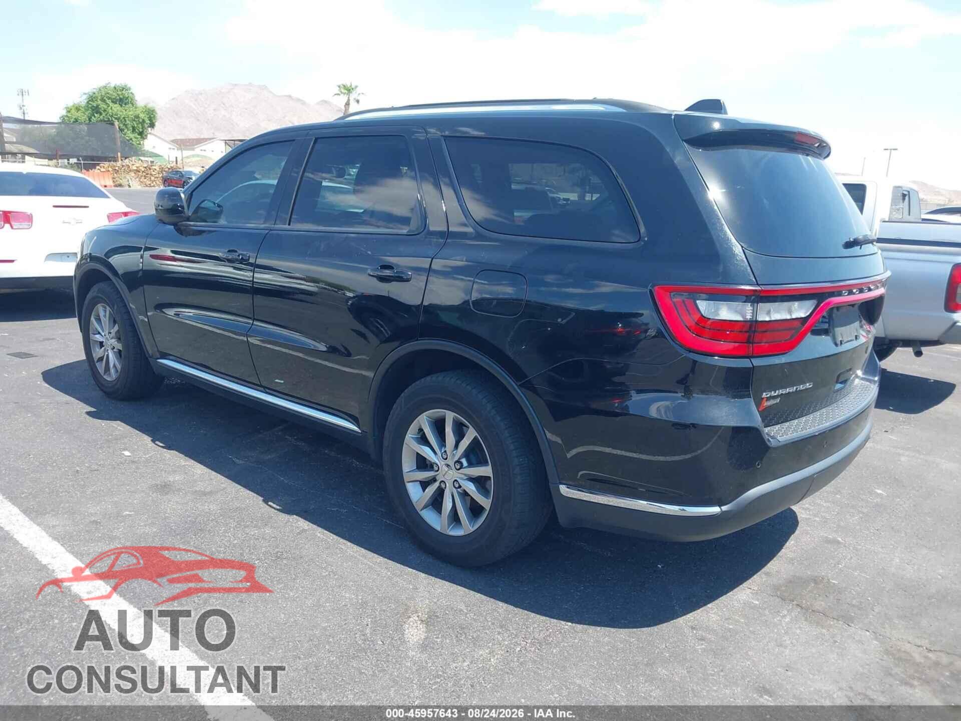 DODGE DURANGO 2017 - 1C4RDHAG2HC709268