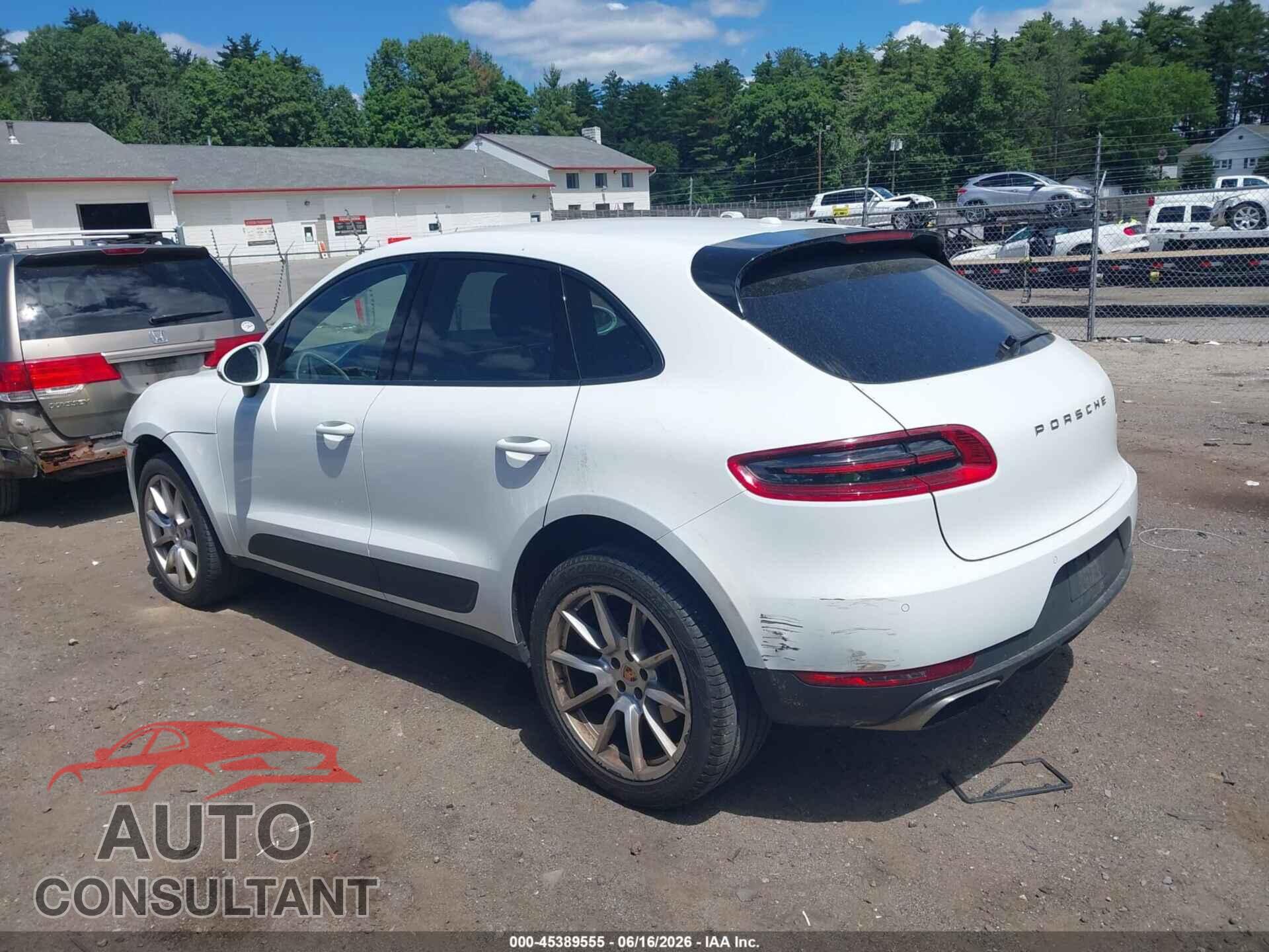 PORSCHE MACAN 2017 - WP1AA2A59HLB04020