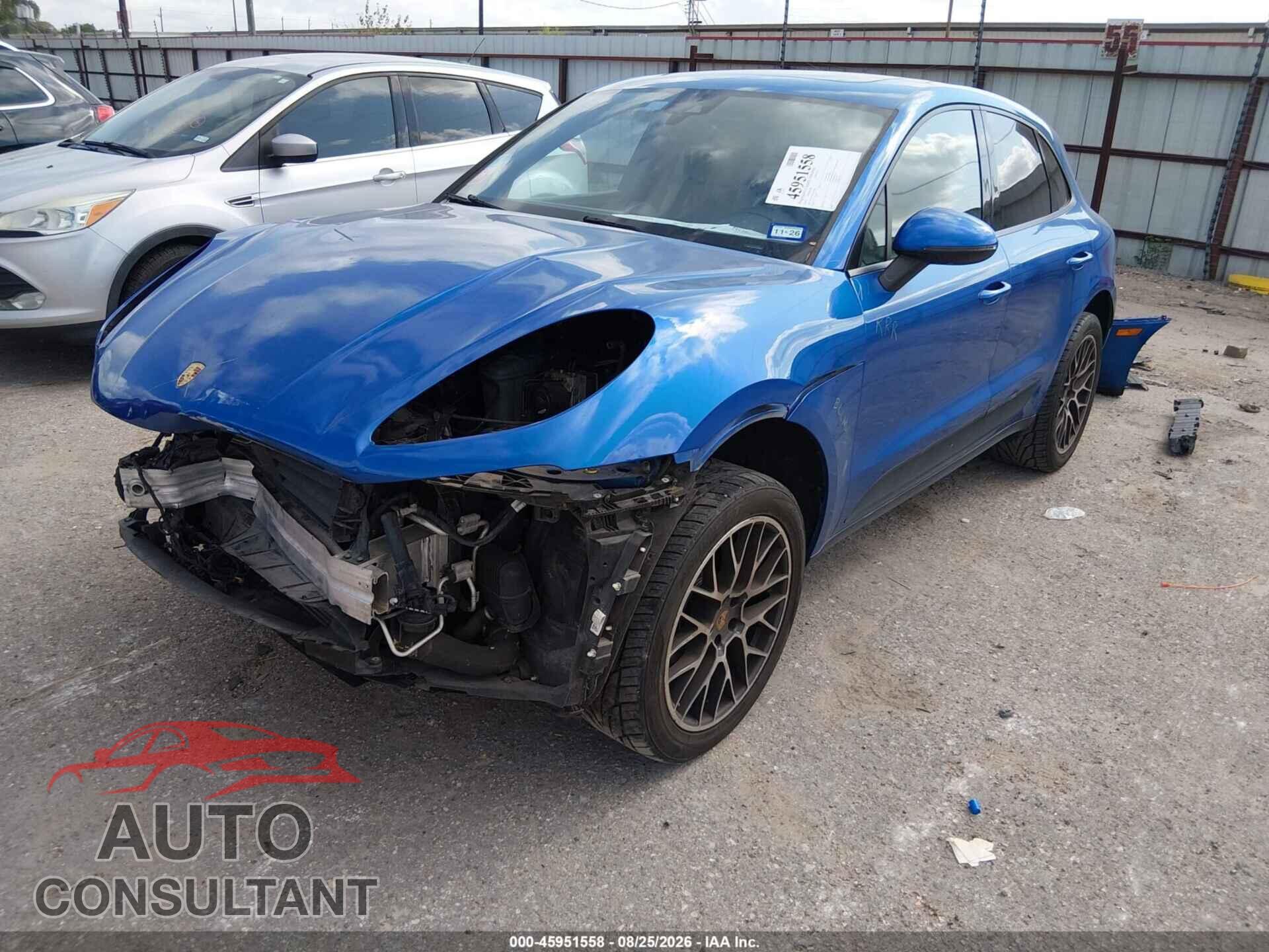 PORSCHE MACAN 2018 - WP1AA2A52JLB19884