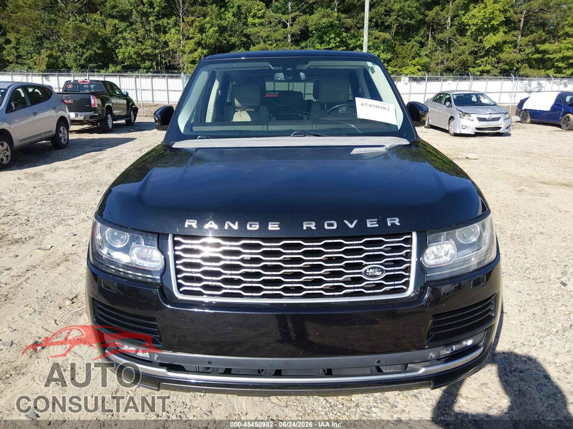 LAND ROVER RANGE ROVER 2015 - SALGS2VF6FA199469