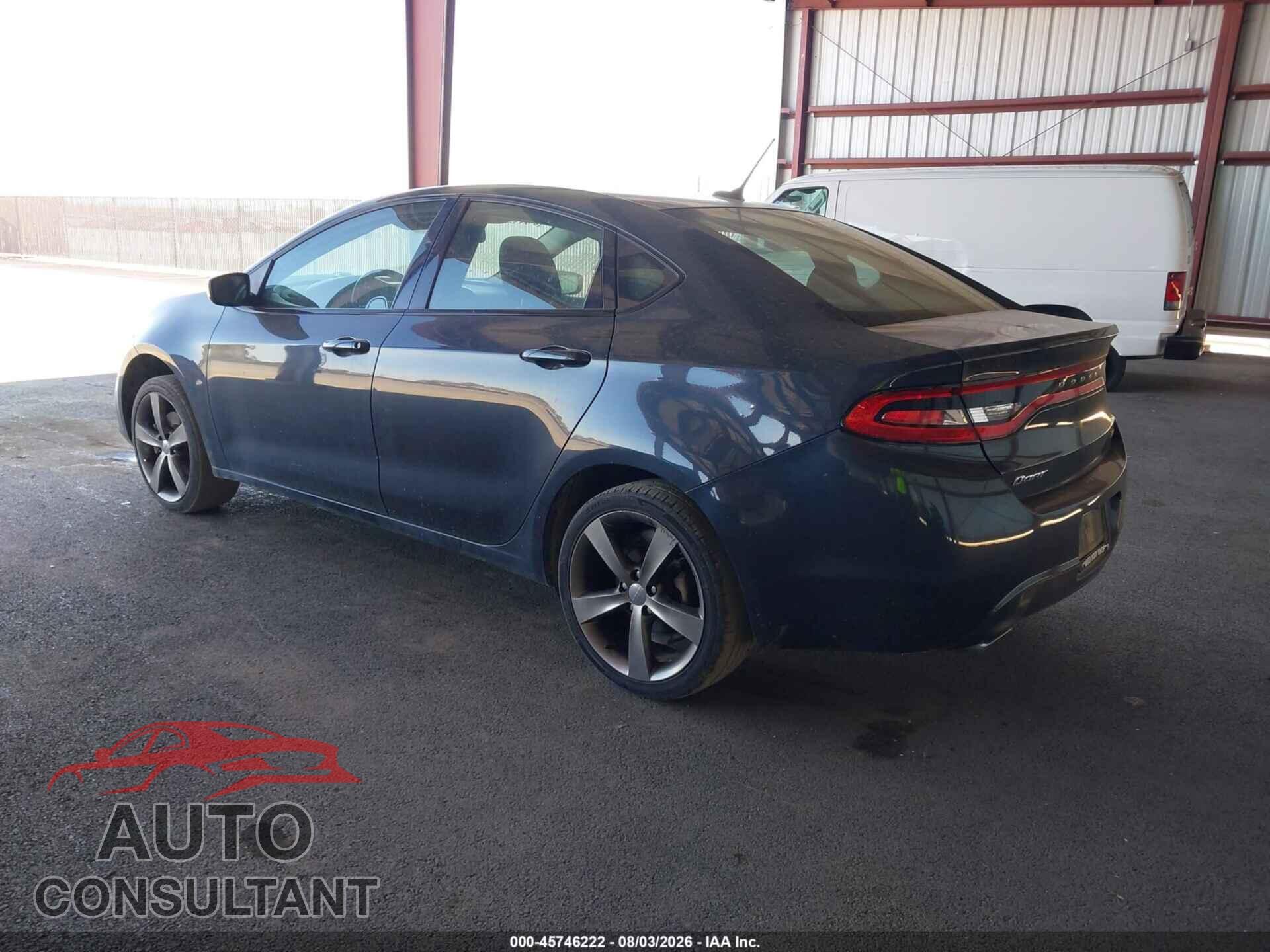 DODGE DART 2013 - 1C3CDFBA9DD319409