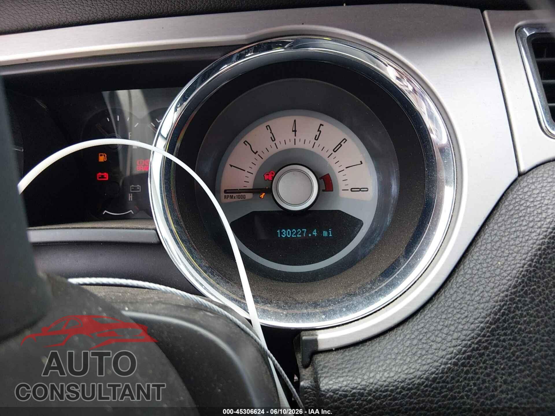 FORD MUSTANG 2012 - 1ZVBP8CF6C5252701
