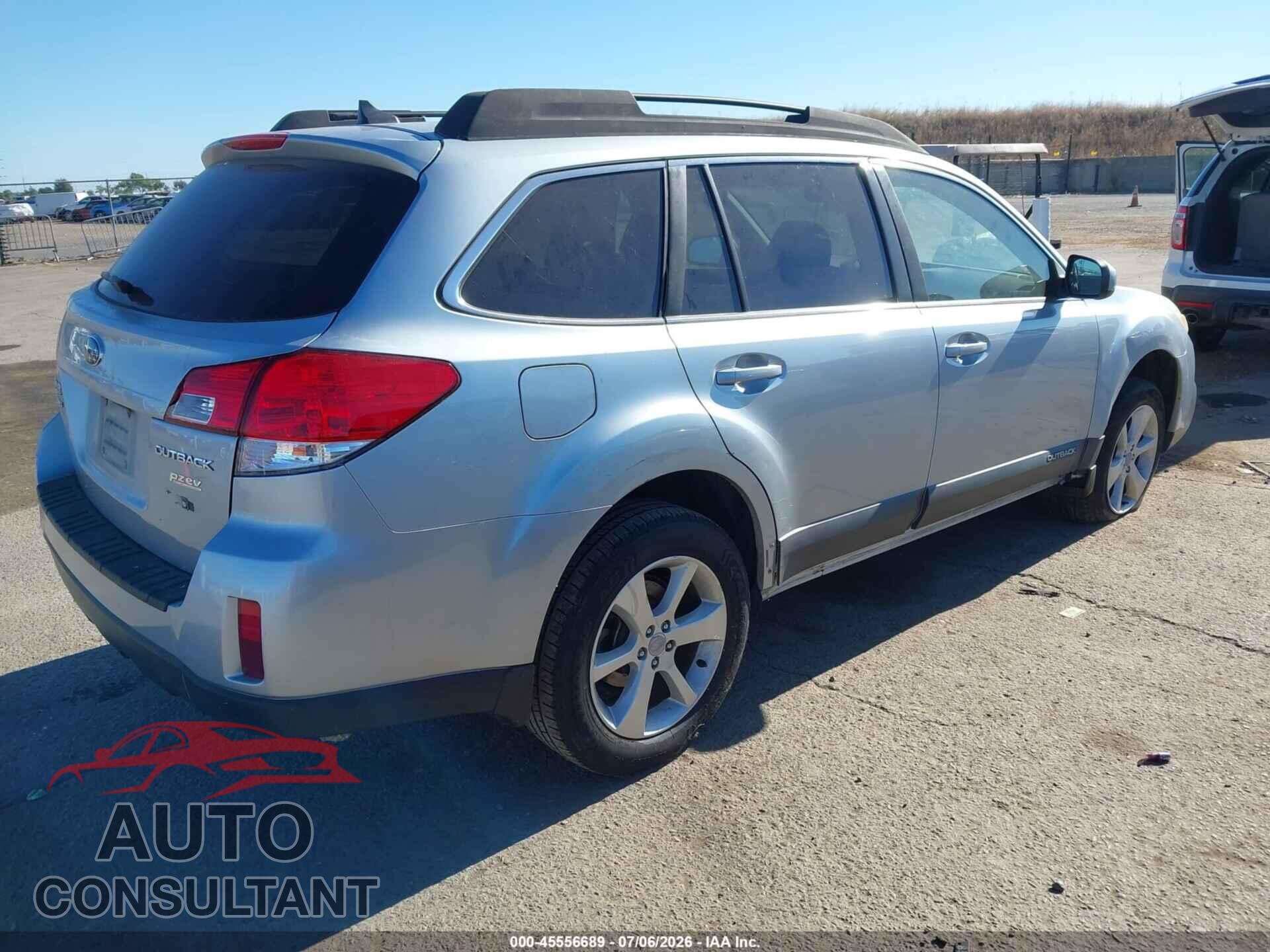 SUBARU OUTBACK 2014 - 4S4BRBCC2E3202680