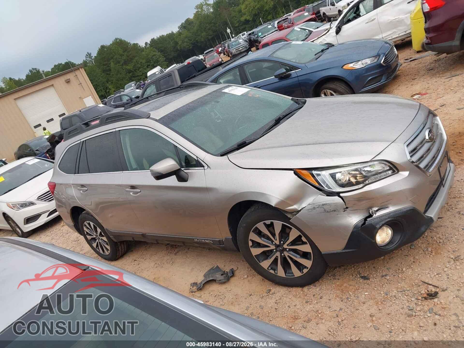 SUBARU OUTBACK 2015 - 4S4BSBLC1F3244229