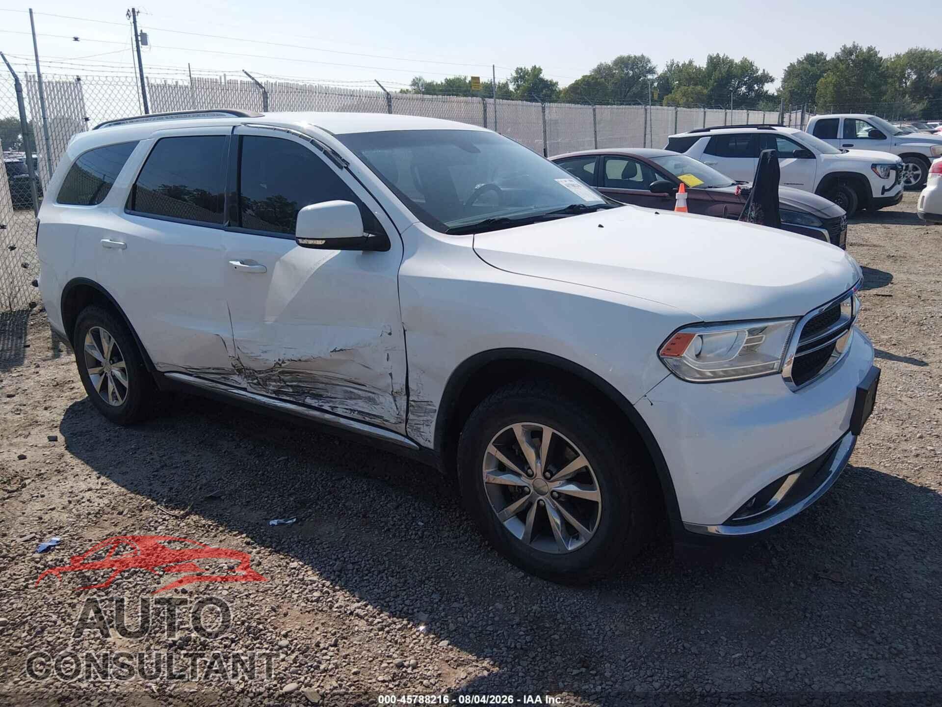 DODGE DURANGO 2015 - 1C4RDJDG4FC789527