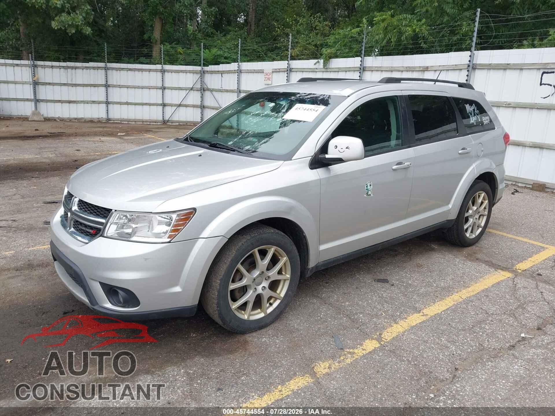 DODGE JOURNEY 2014 - 3C4PDCBB7ET267309