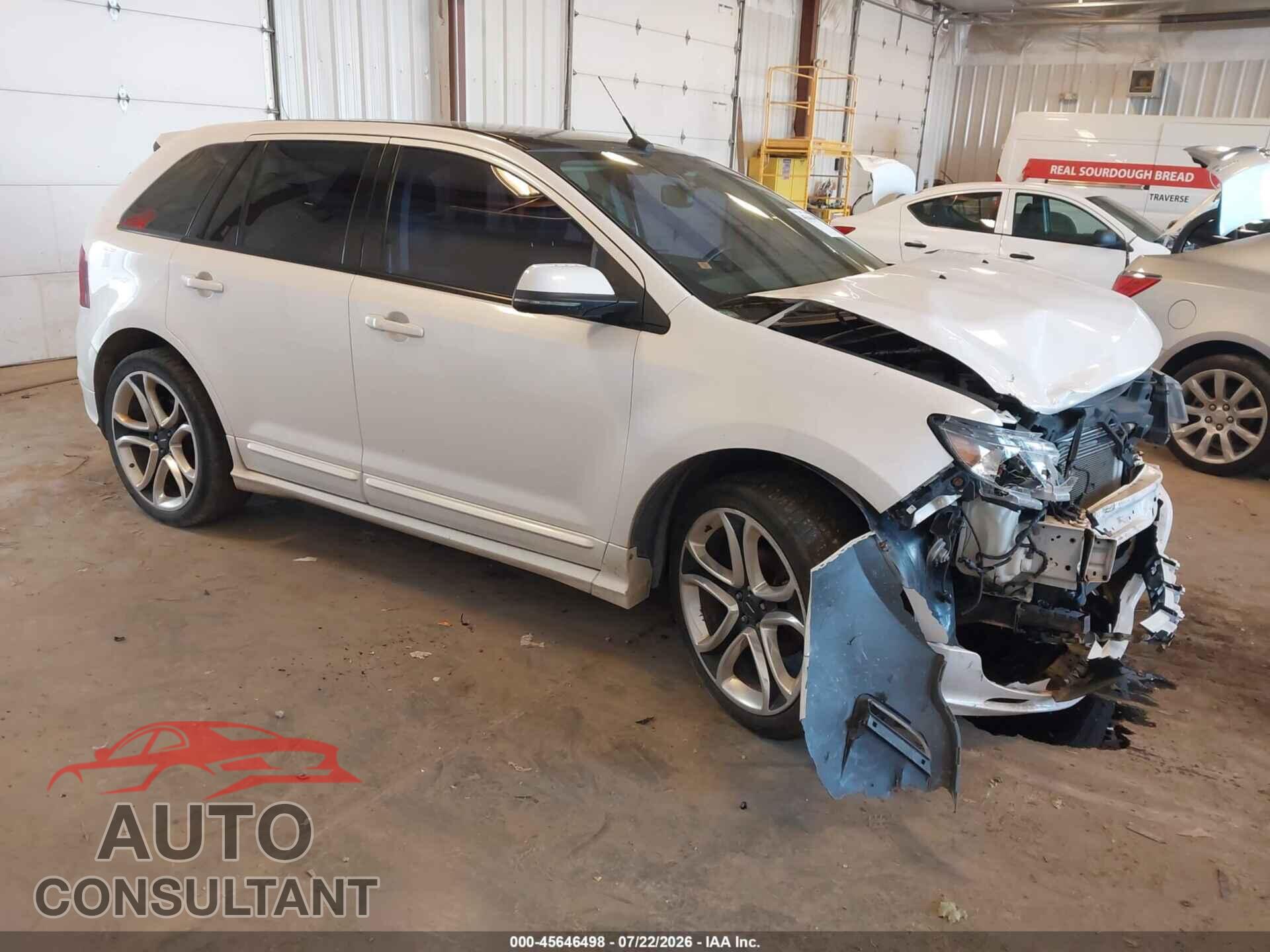 FORD EDGE 2012 - 2FMDK3AK1CBA36761