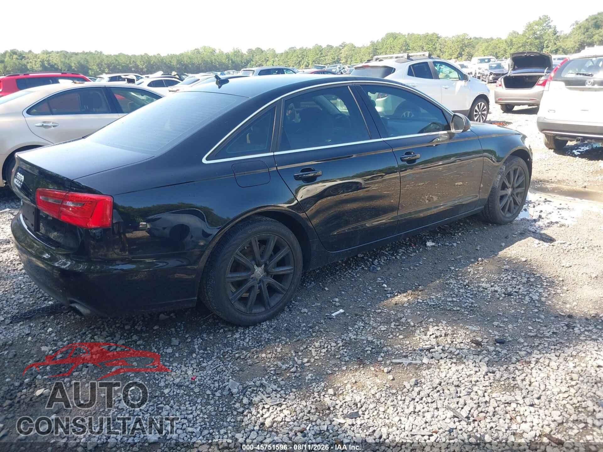 AUDI A6 2013 - WAUGFAFC4DN146217