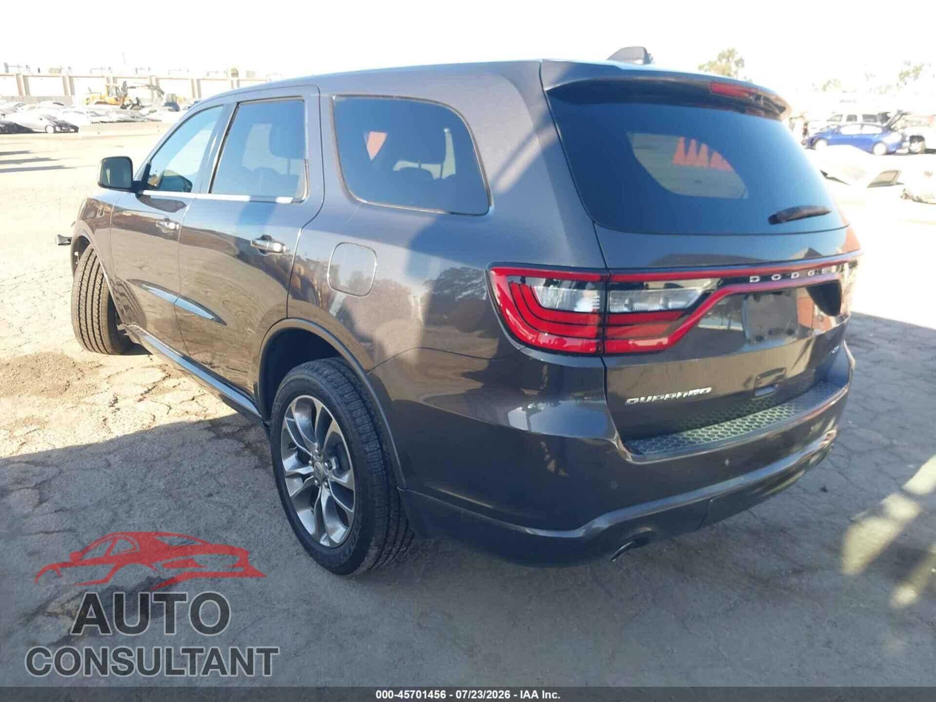 DODGE DURANGO 2019 - 1C4RDHDG8KC824508