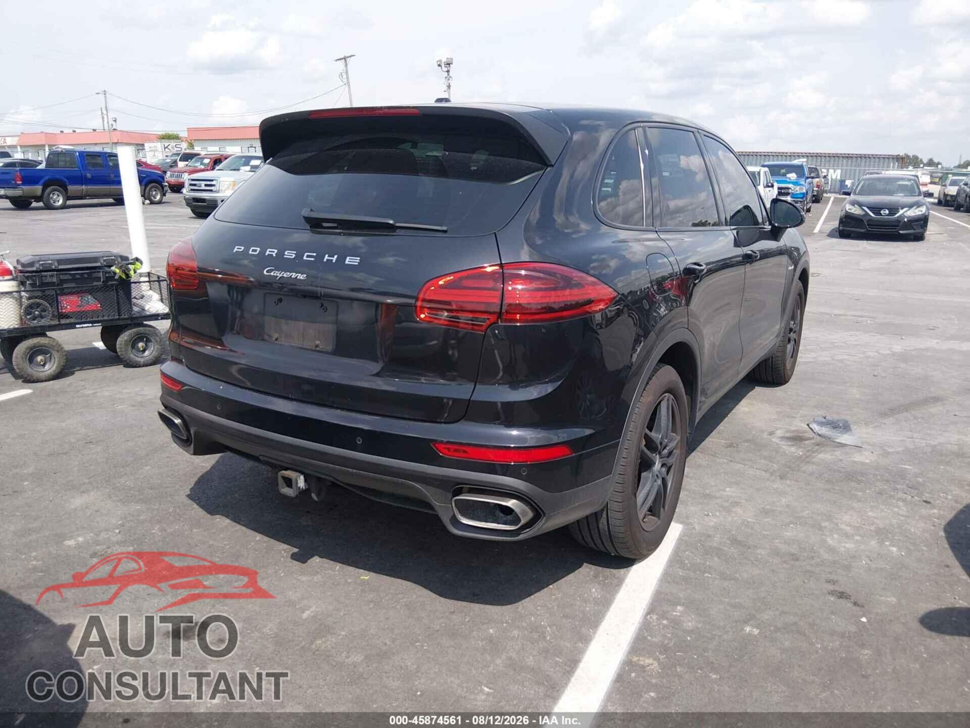 PORSCHE CAYENNE 2015 - WP1AF2A27FLA30651
