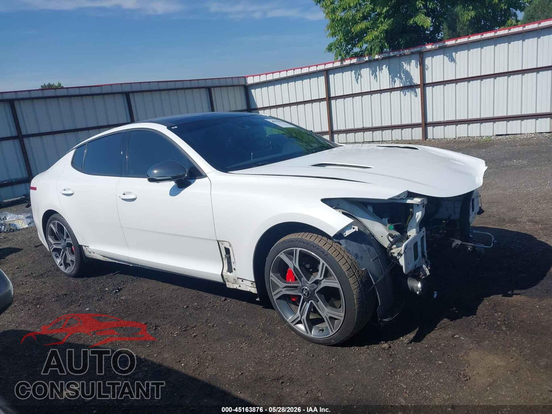 KIA STINGER 2018 - KNAE55LC5J6027667