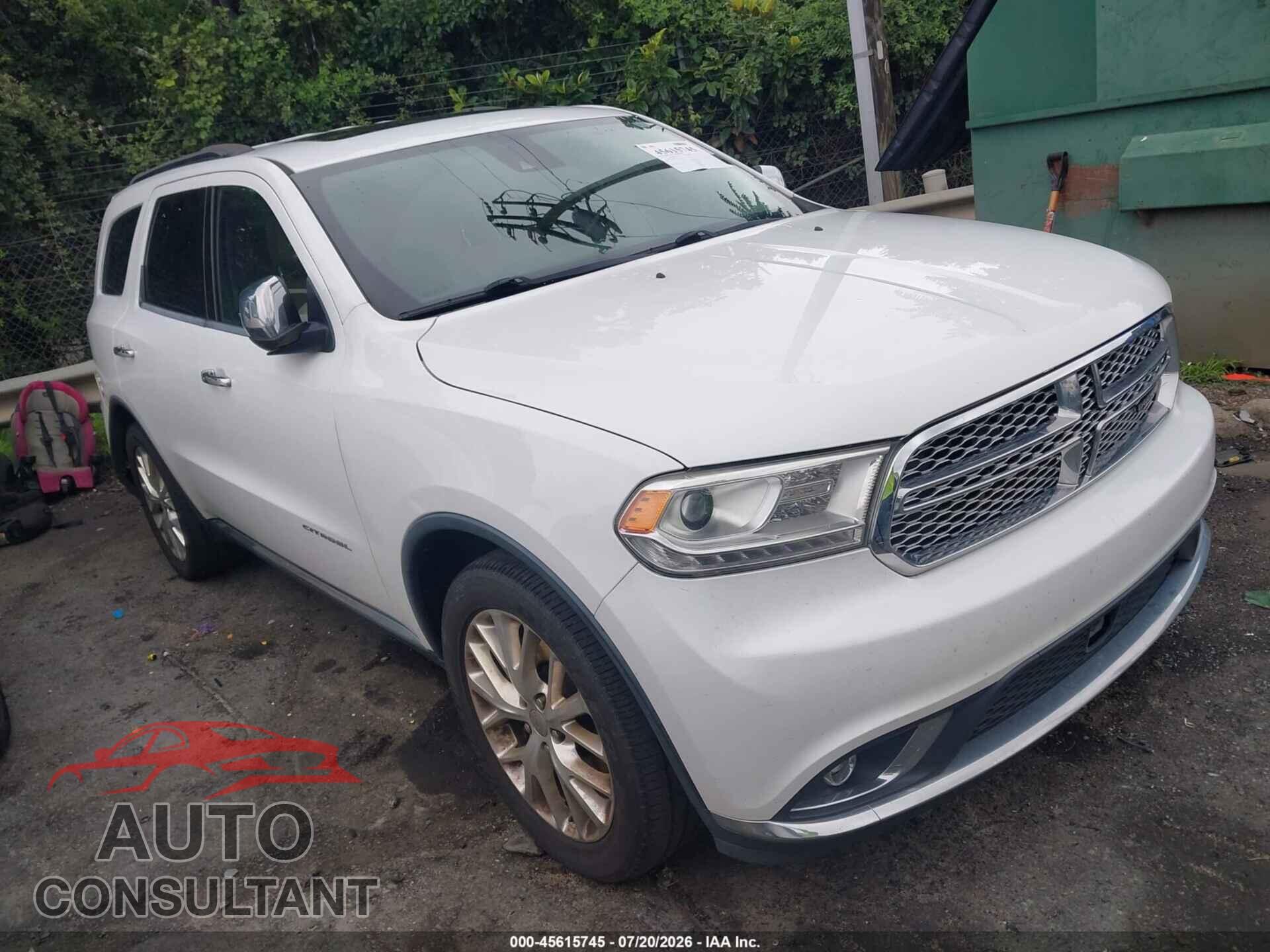 DODGE DURANGO 2015 - 1C4RDHEG7FC931232