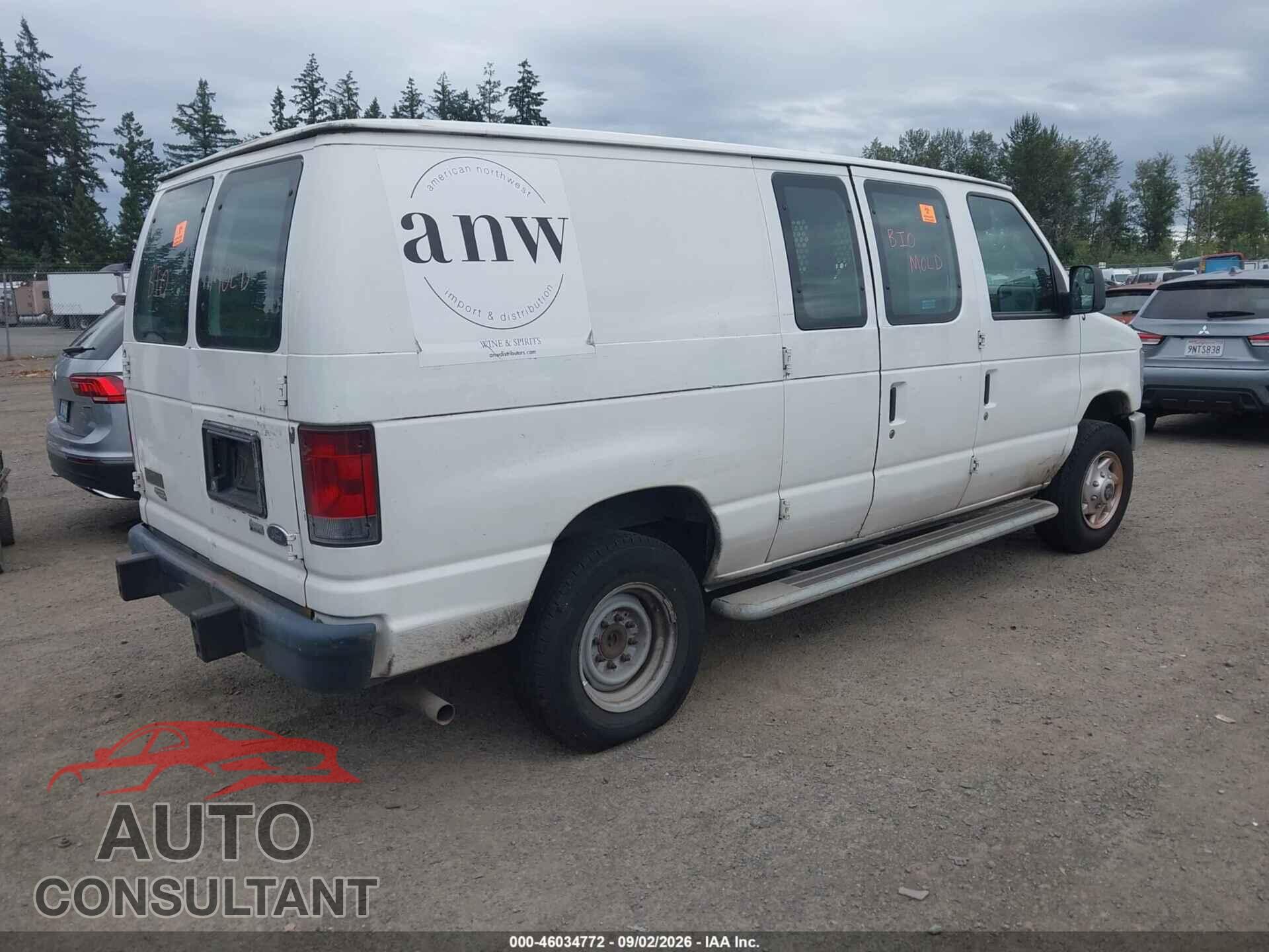 FORD E-250 2012 - 1FTNE2EWXCDA51020