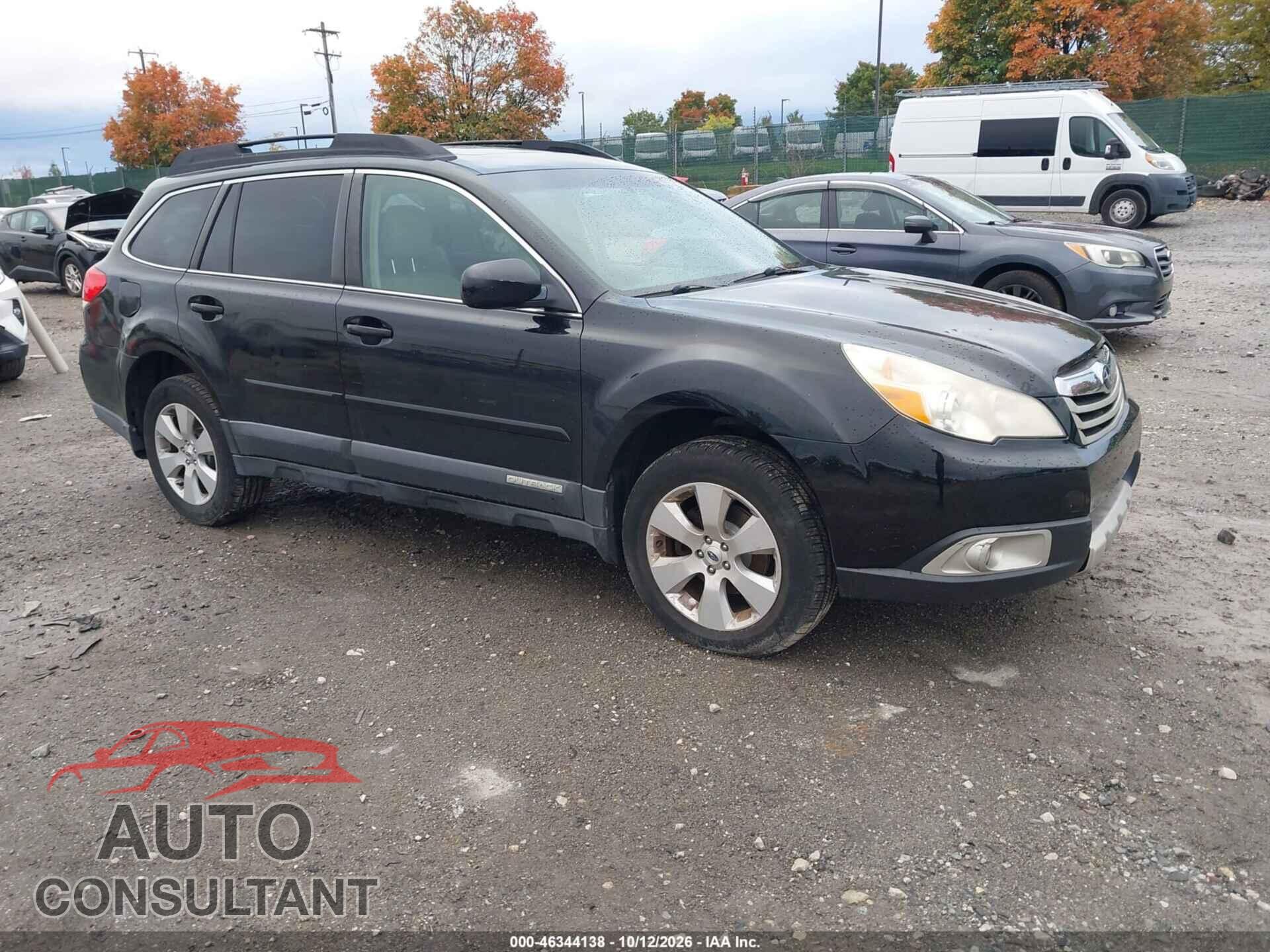 SUBARU OUTBACK 2012 - 4S4BRBKCXC3290599
