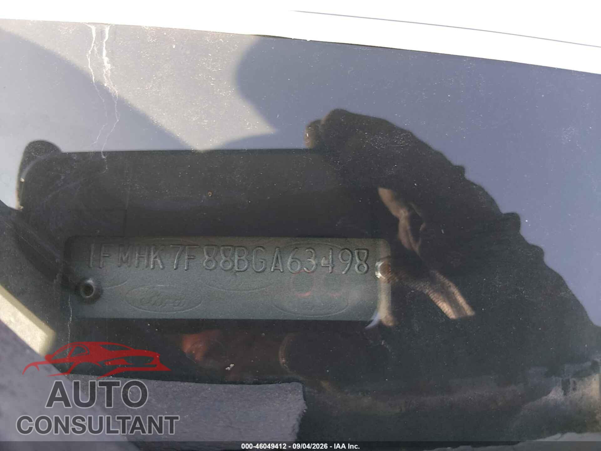 FORD EXPLORER 2011 - 1FMHK7F88BGA63498