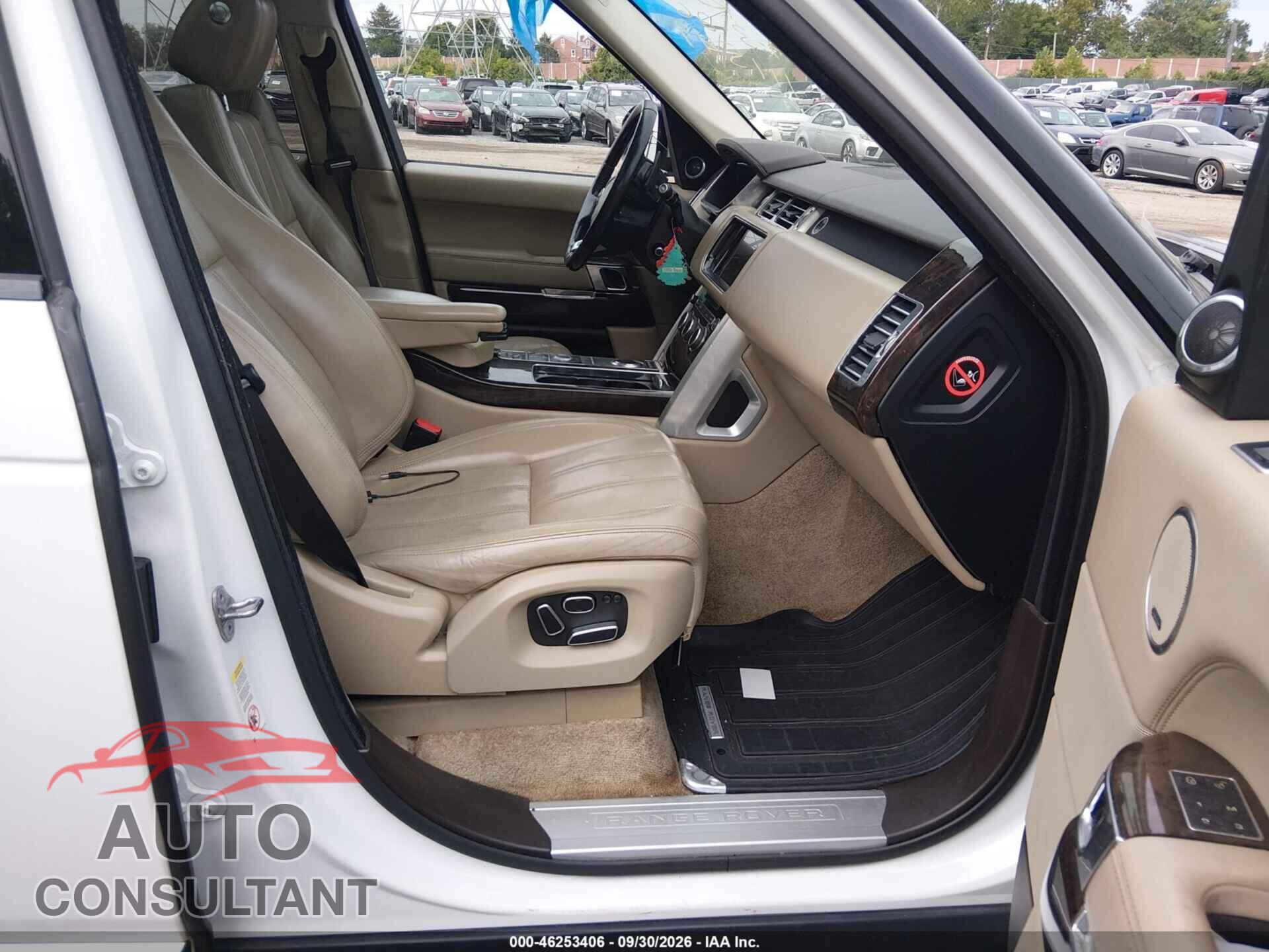 LAND ROVER RANGE ROVER 2013 - SALGS2DF6DA111549