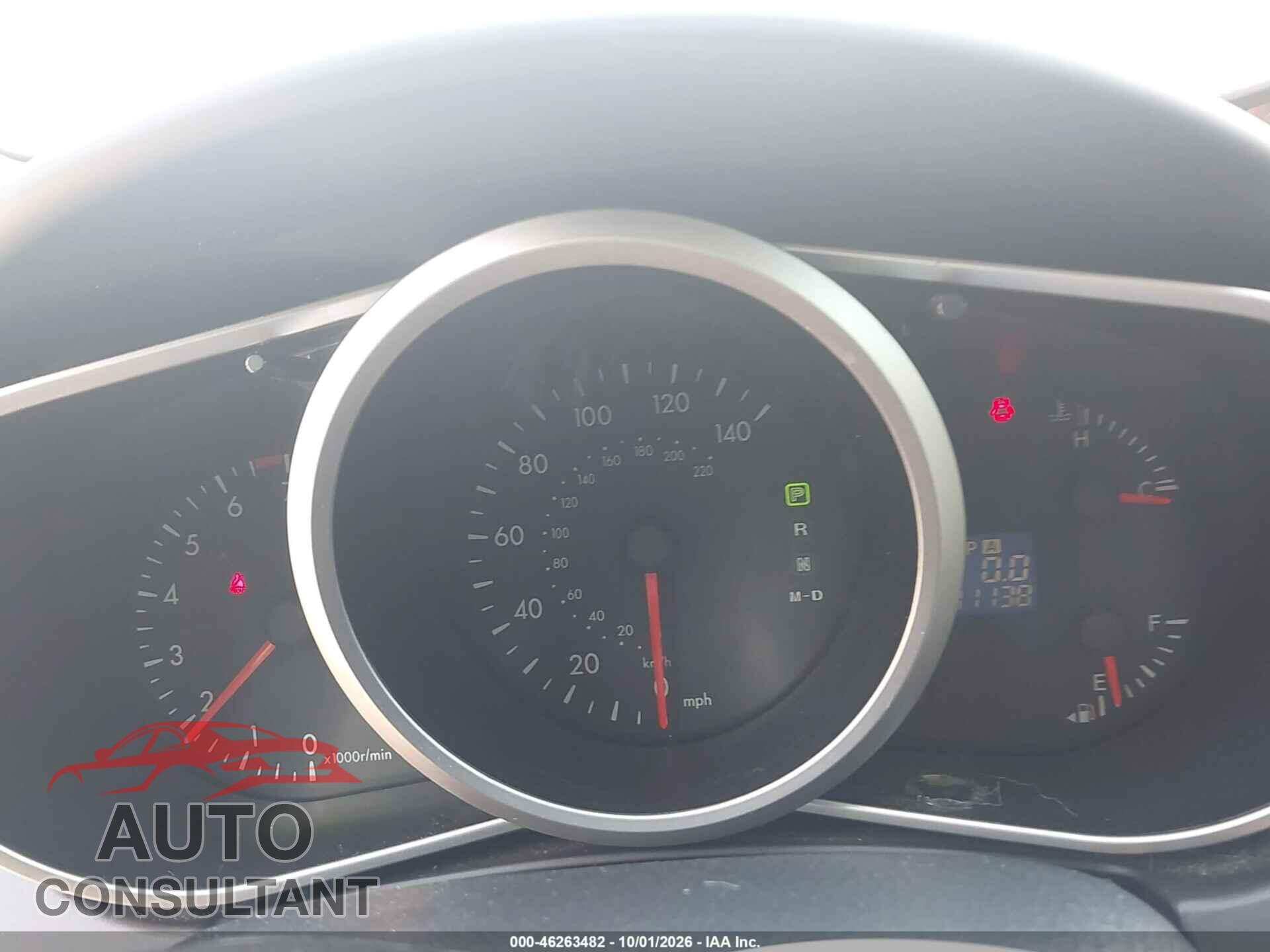MAZDA CX-7 2011 - JM3ER2B53B0374497