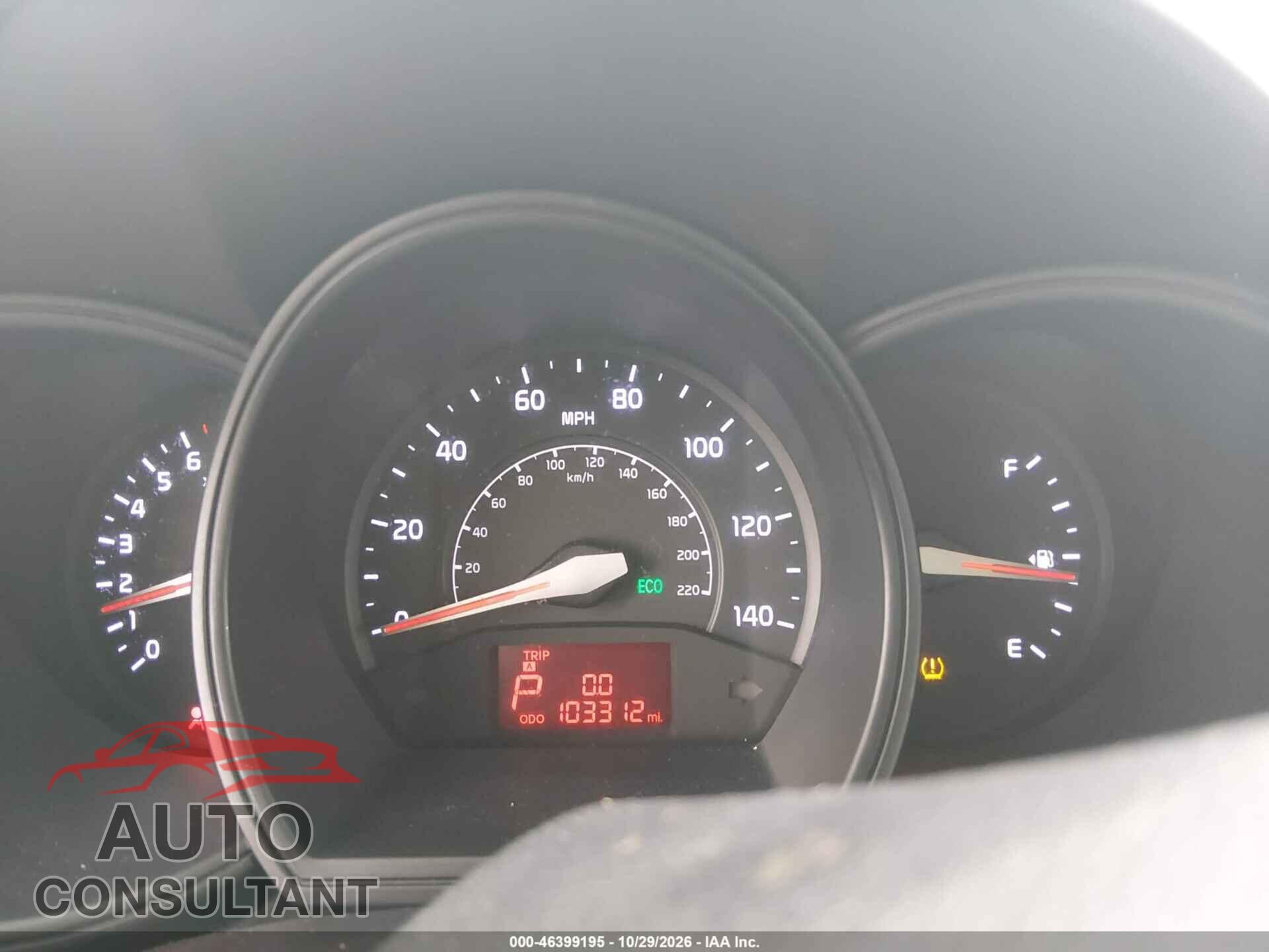 KIA RIO5 2012 - KNADN5A33C6070390