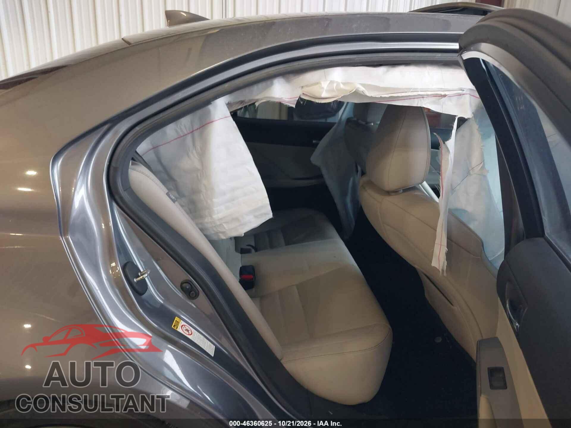 LEXUS IS 250 2014 - JTHBF1D20E5014739