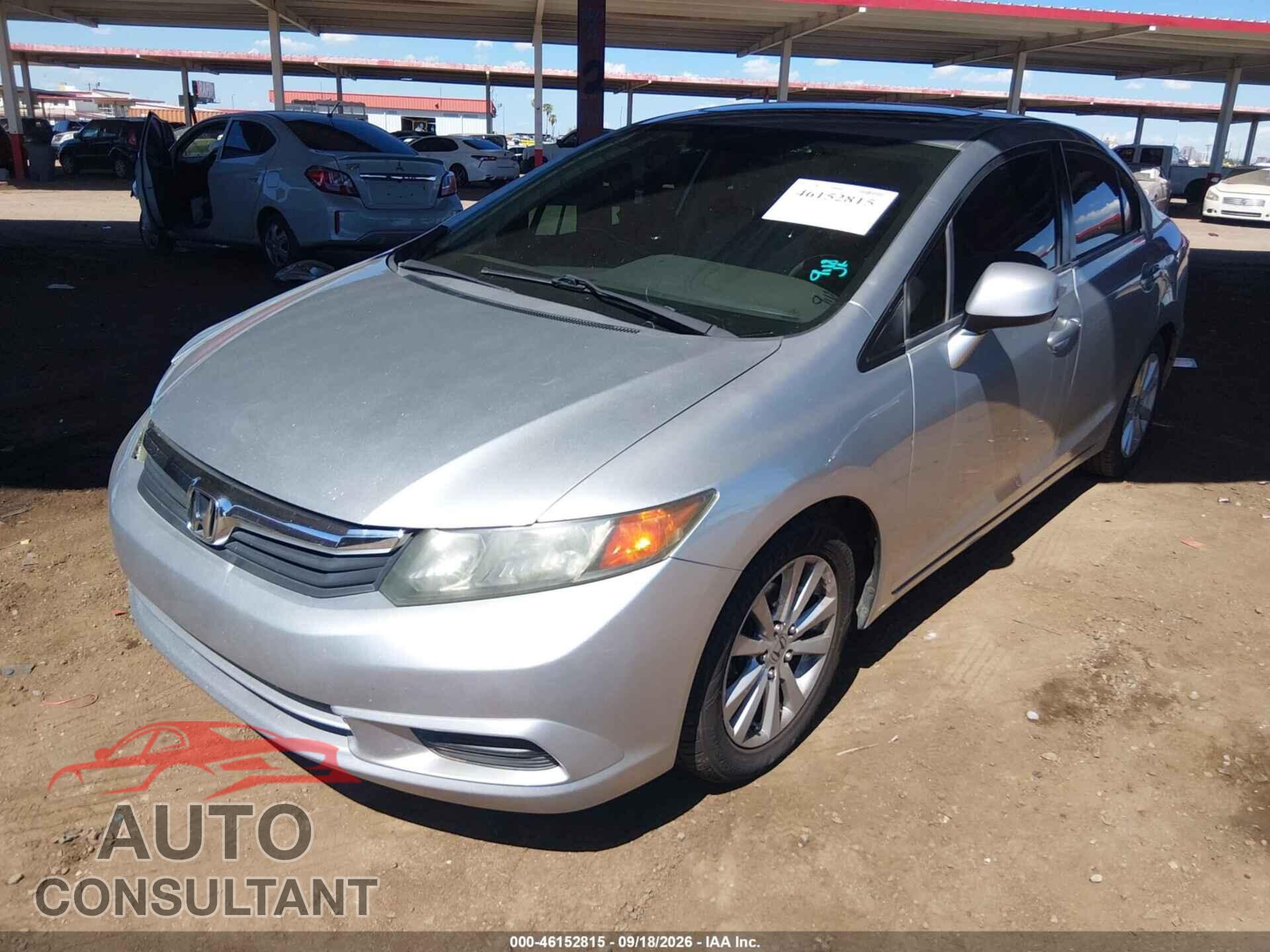 HONDA CIVIC 2012 - 2HGFB2F85CH330005