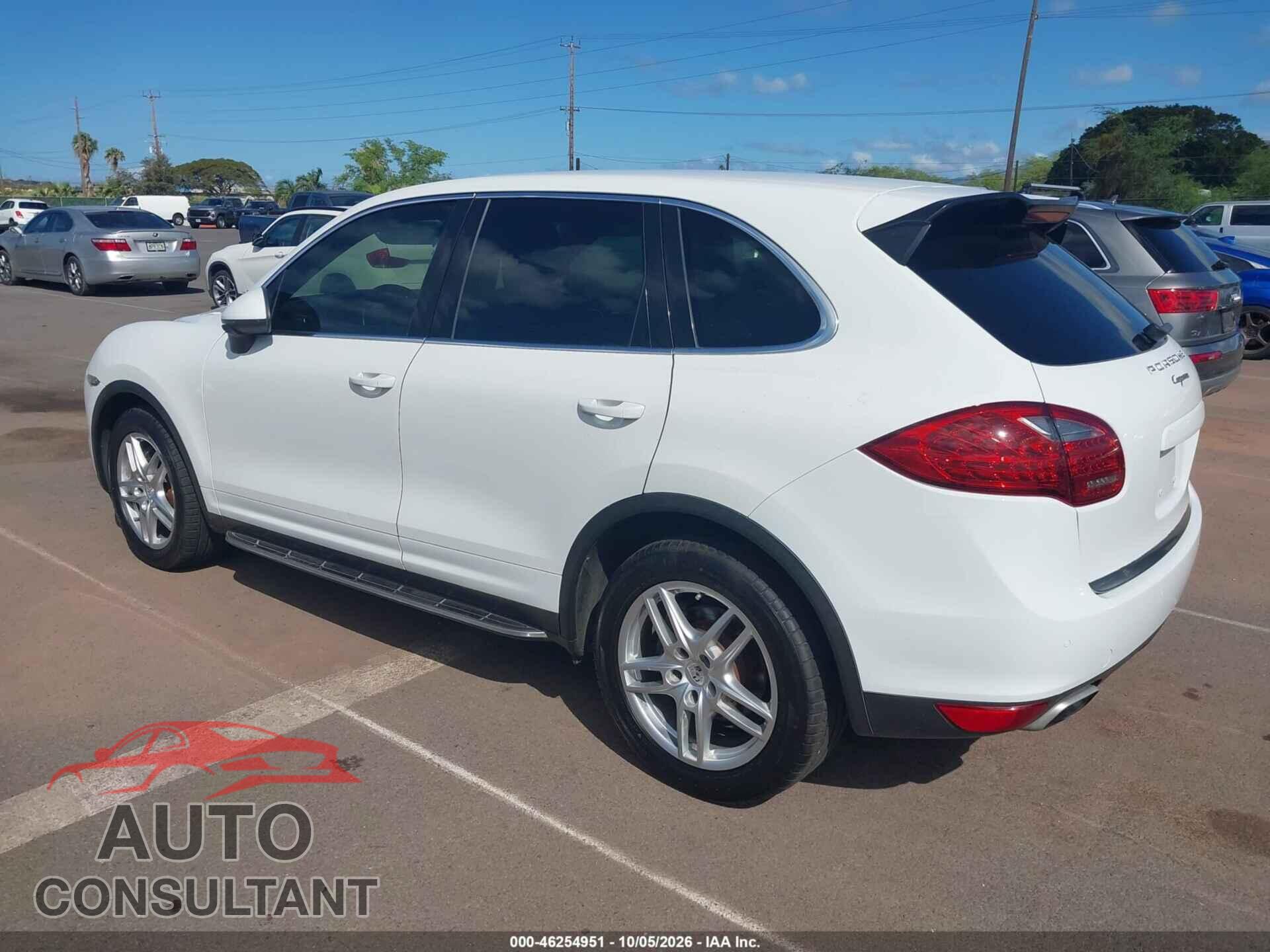 PORSCHE CAYENNE 2012 - WP1AA2A26CLA10871