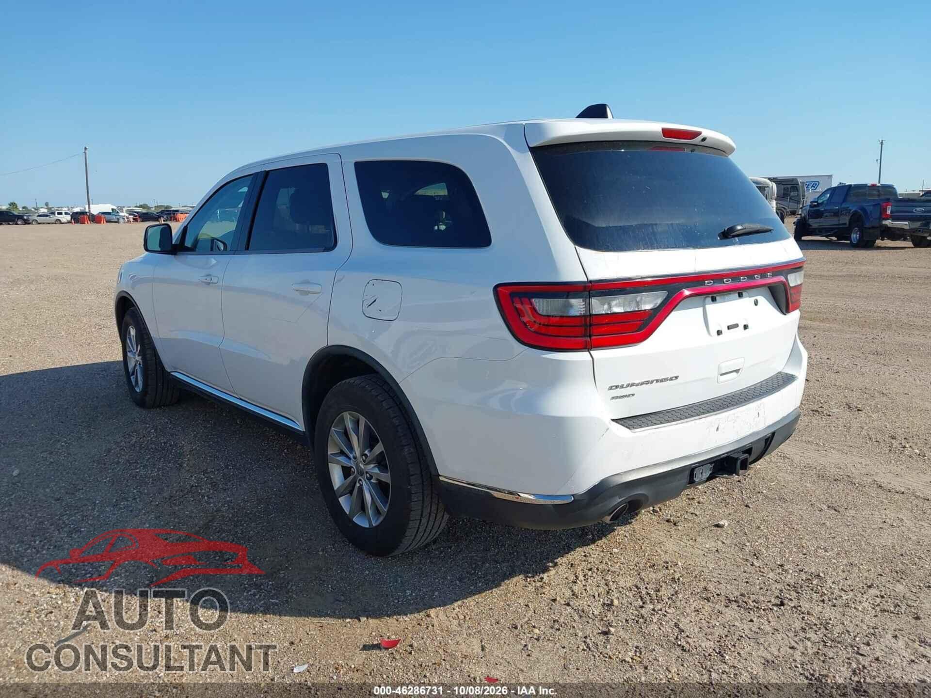 DODGE DURANGO 2016 - 1C4SDJFT2GC433039