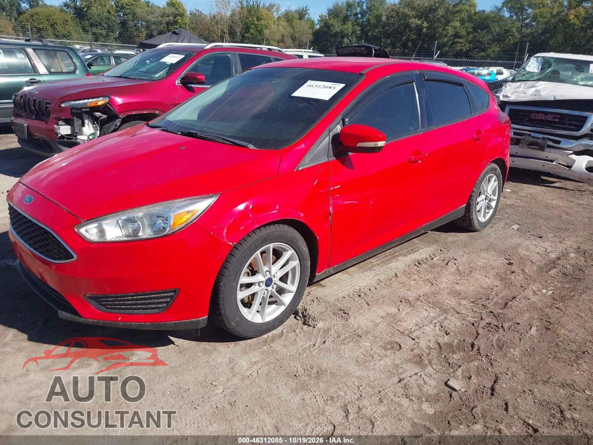 FORD FOCUS 2017 - 1FADP3K25HL233014