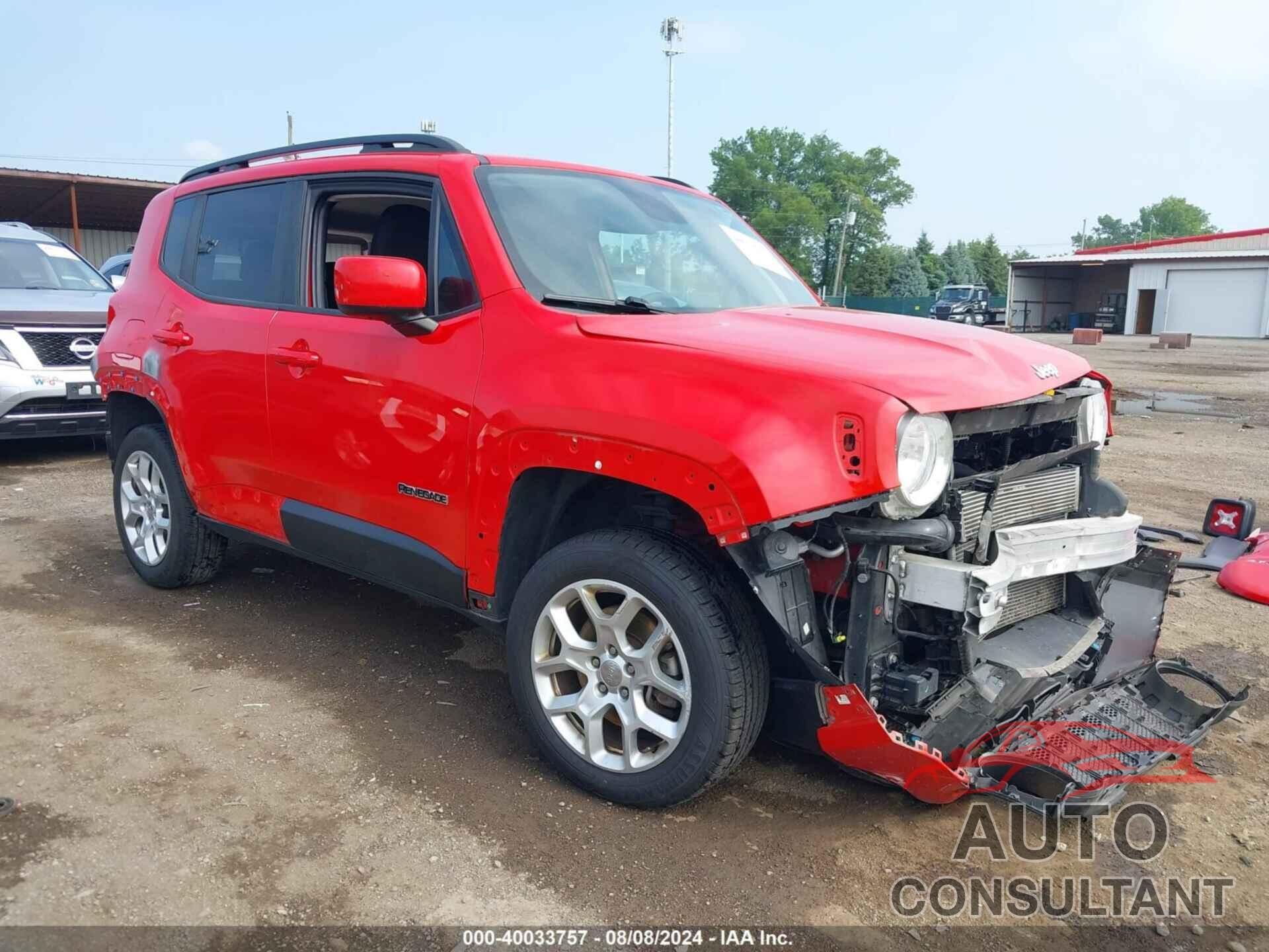 JEEP RENEGADE 2018 - ZACCJBBB5JPH69786